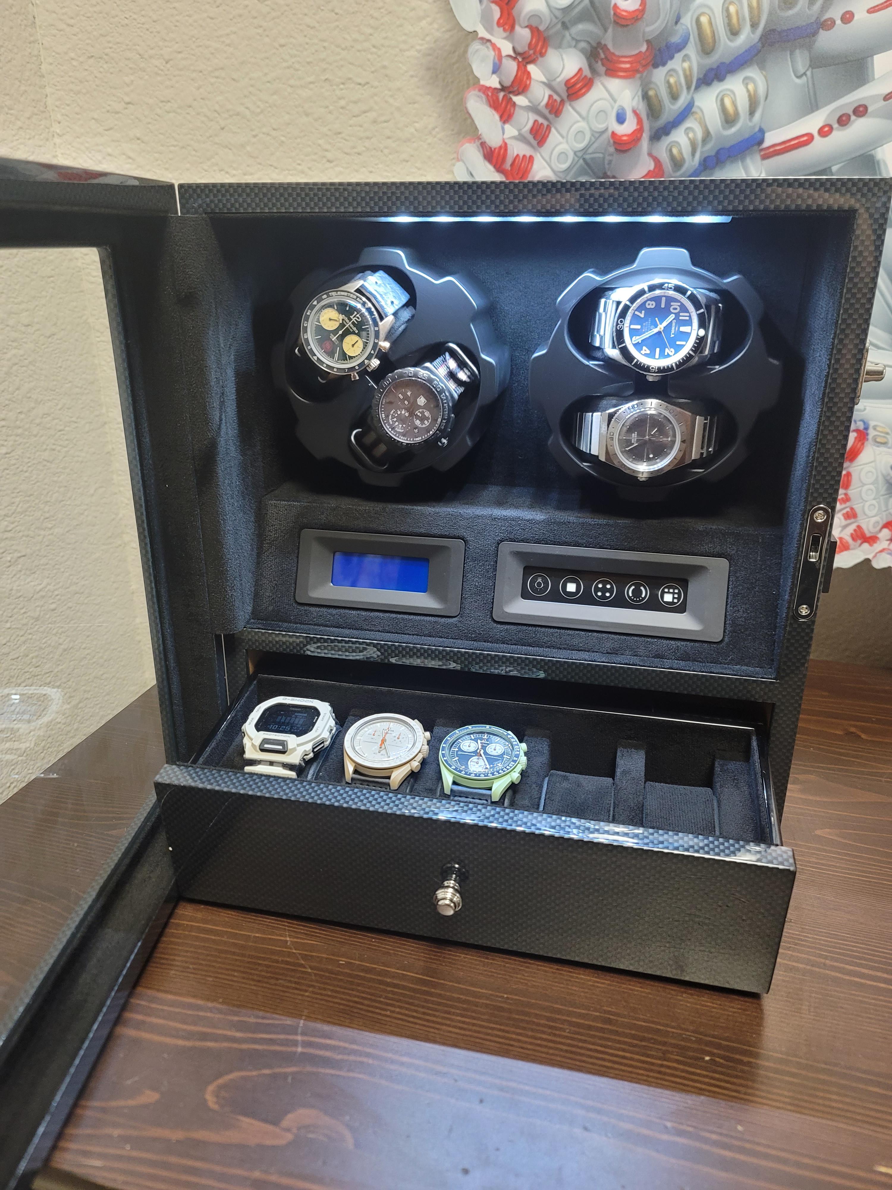 [watch collection] Finally got a watch winder r/Watches