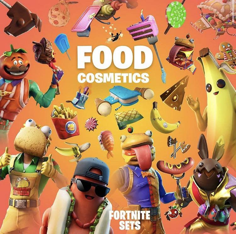 Cool food image made by Fortnite sets on Instagram r/FortNiteFood