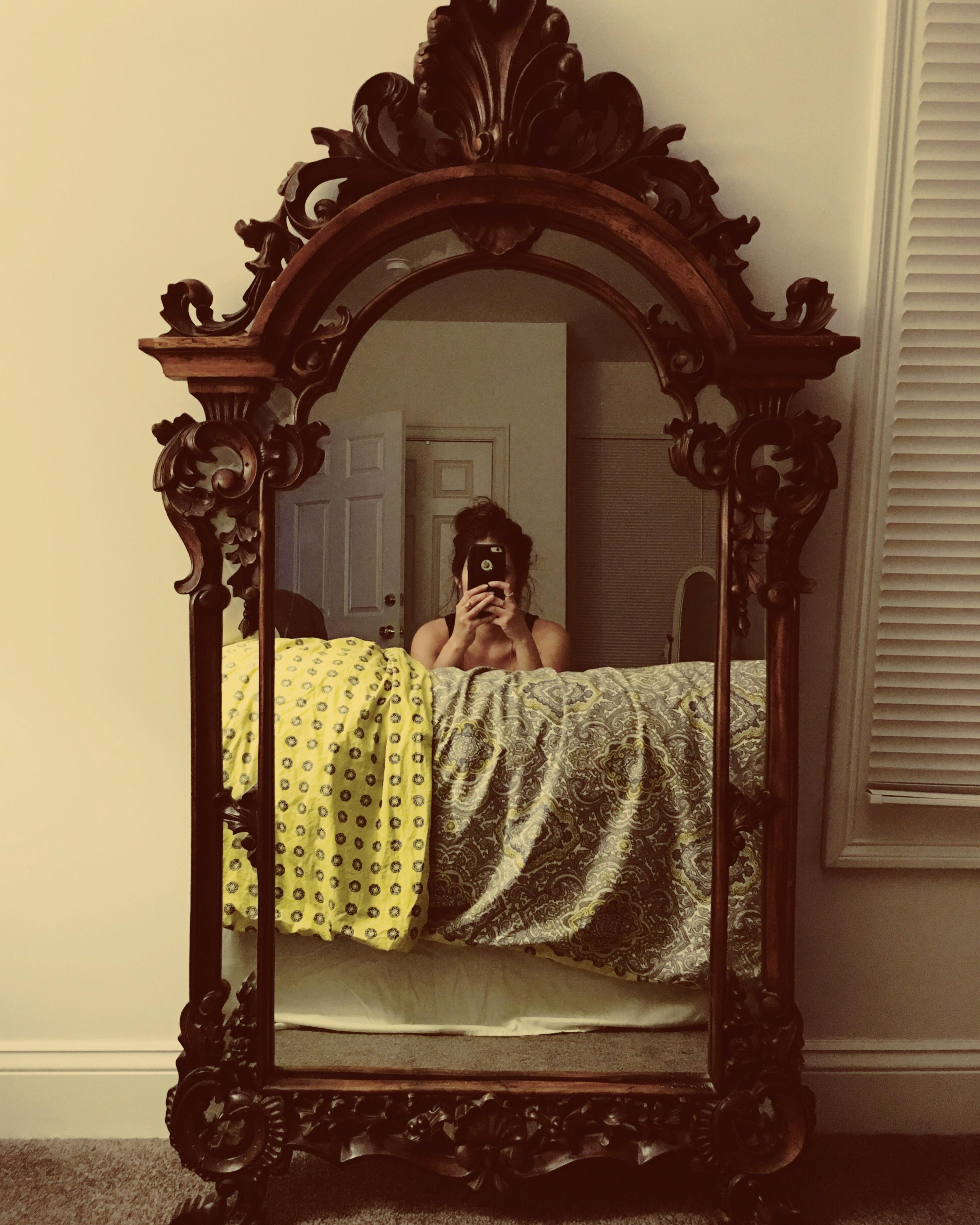 Can anyone tell me about this mirror? Found in Connecticut. r/Antiques