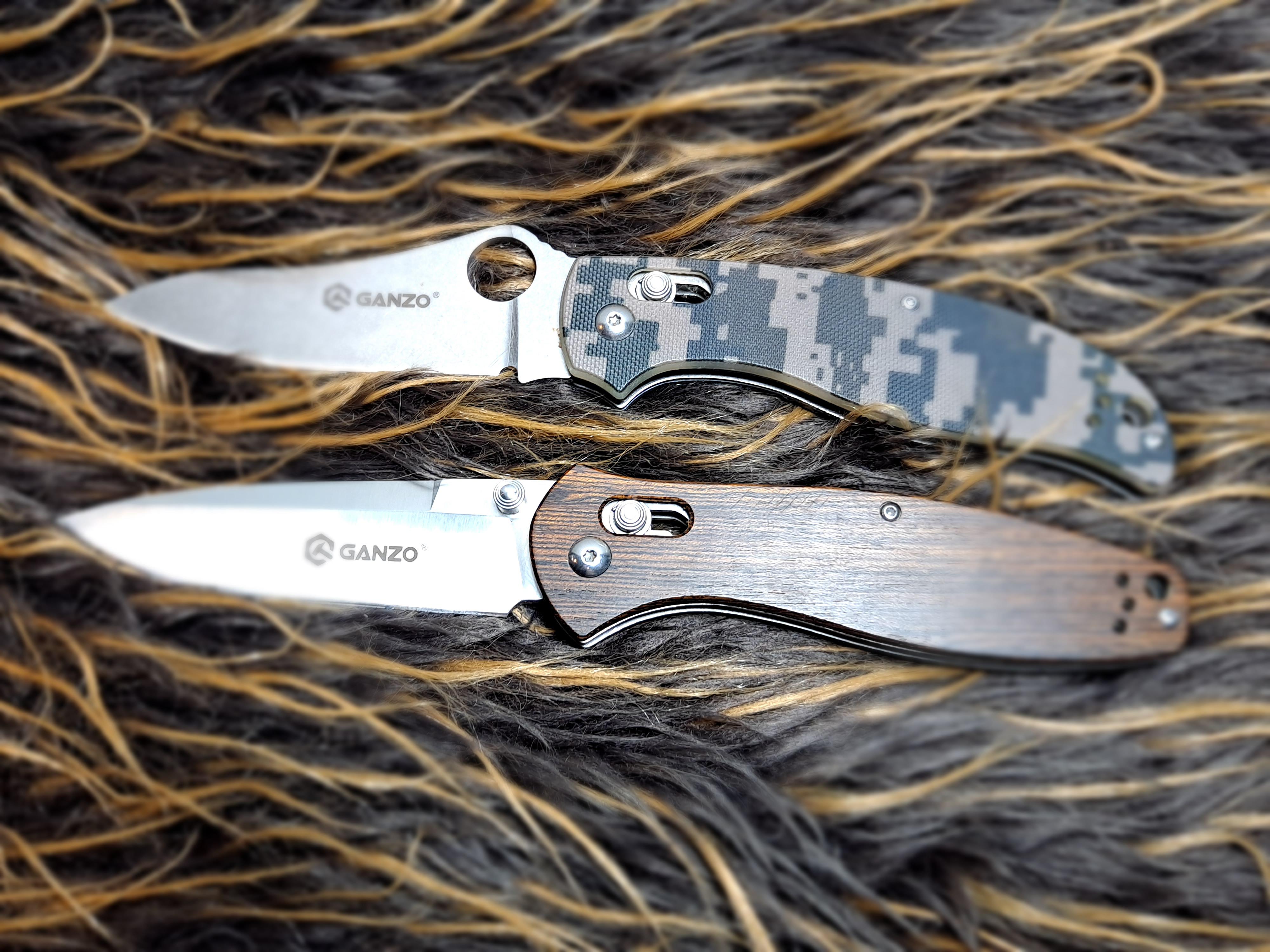 A couple cross bar lock Ganzo's I acquired. r/BudgetBlades