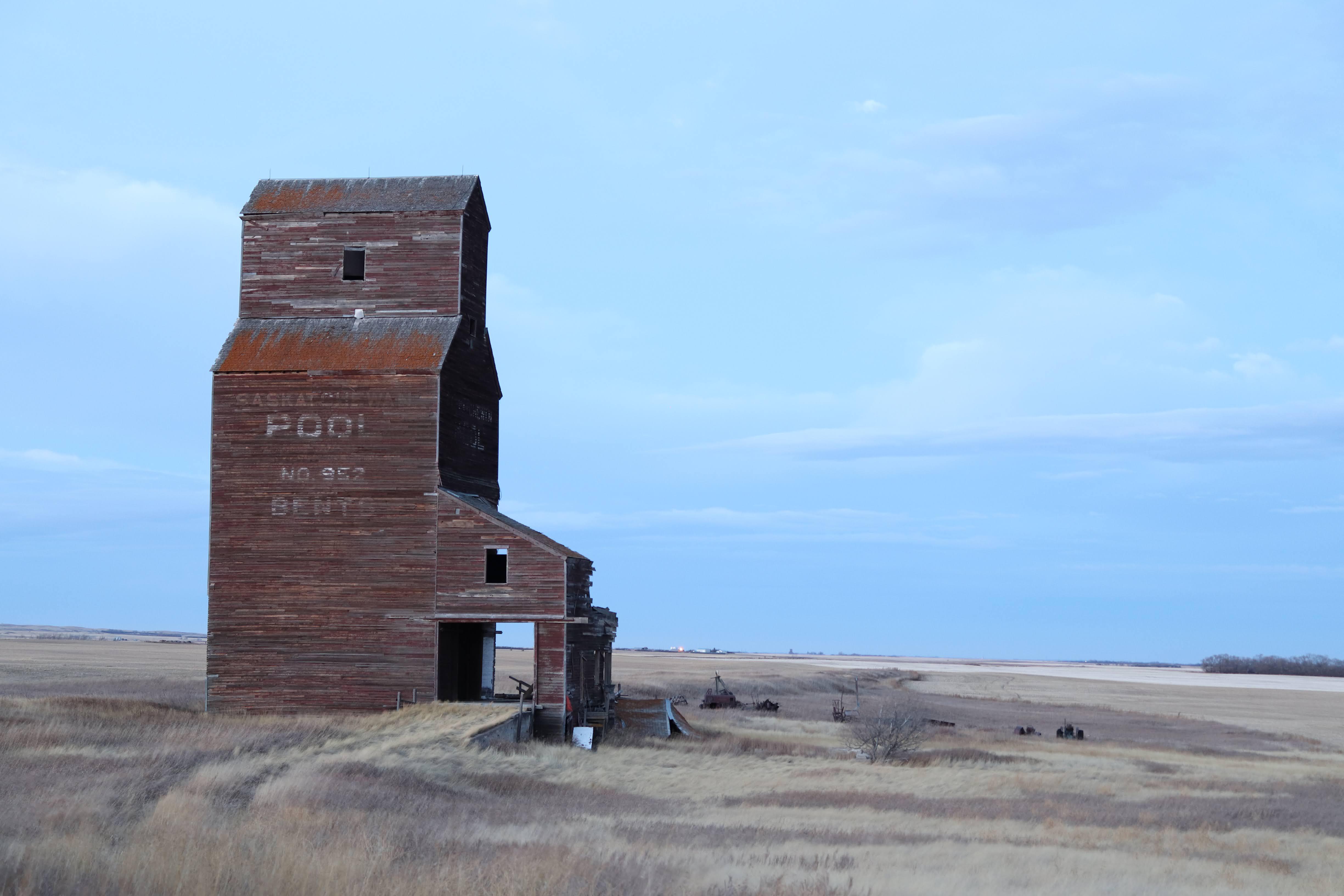 Fun Fact This Saskatchewan Wheat Pool elevator was featured on