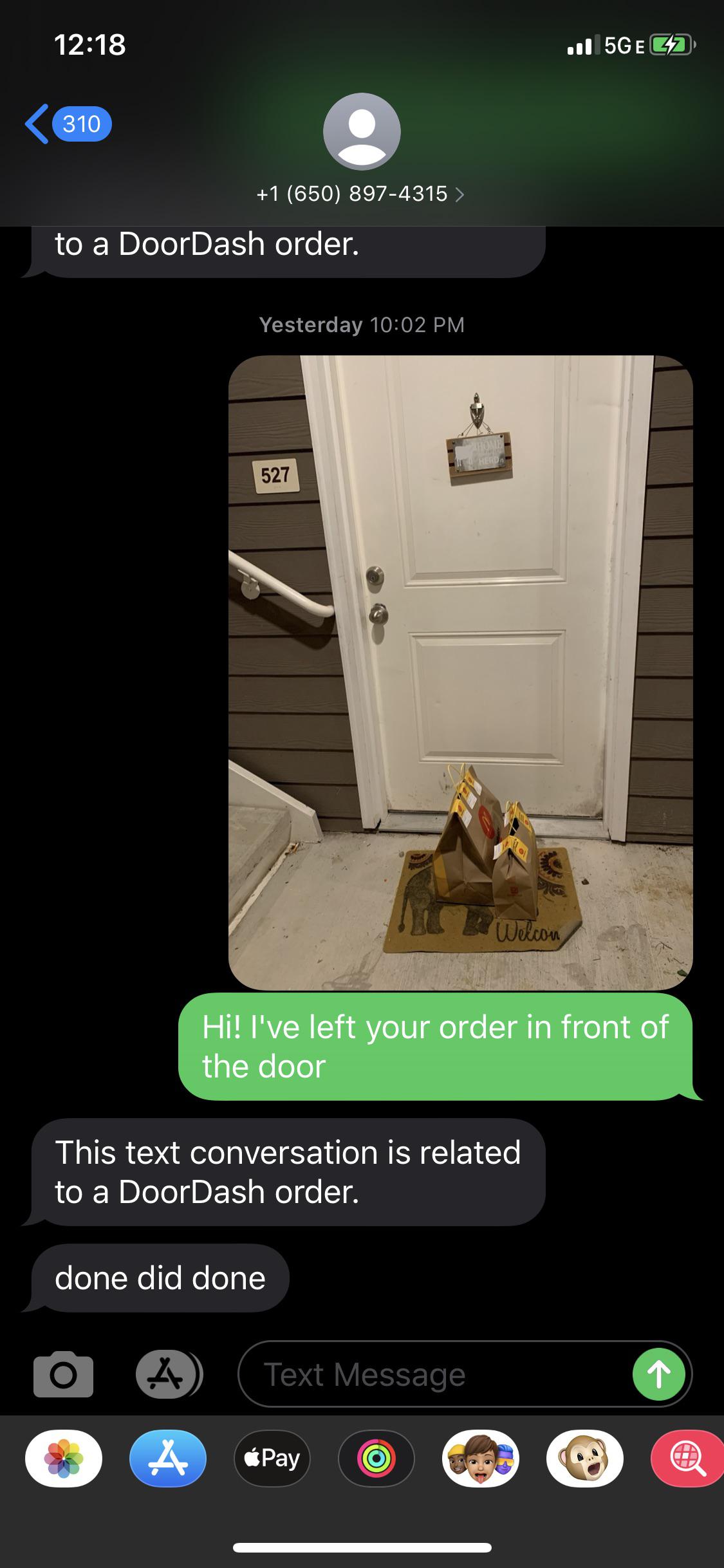 Someone tell me what this means r/doordash