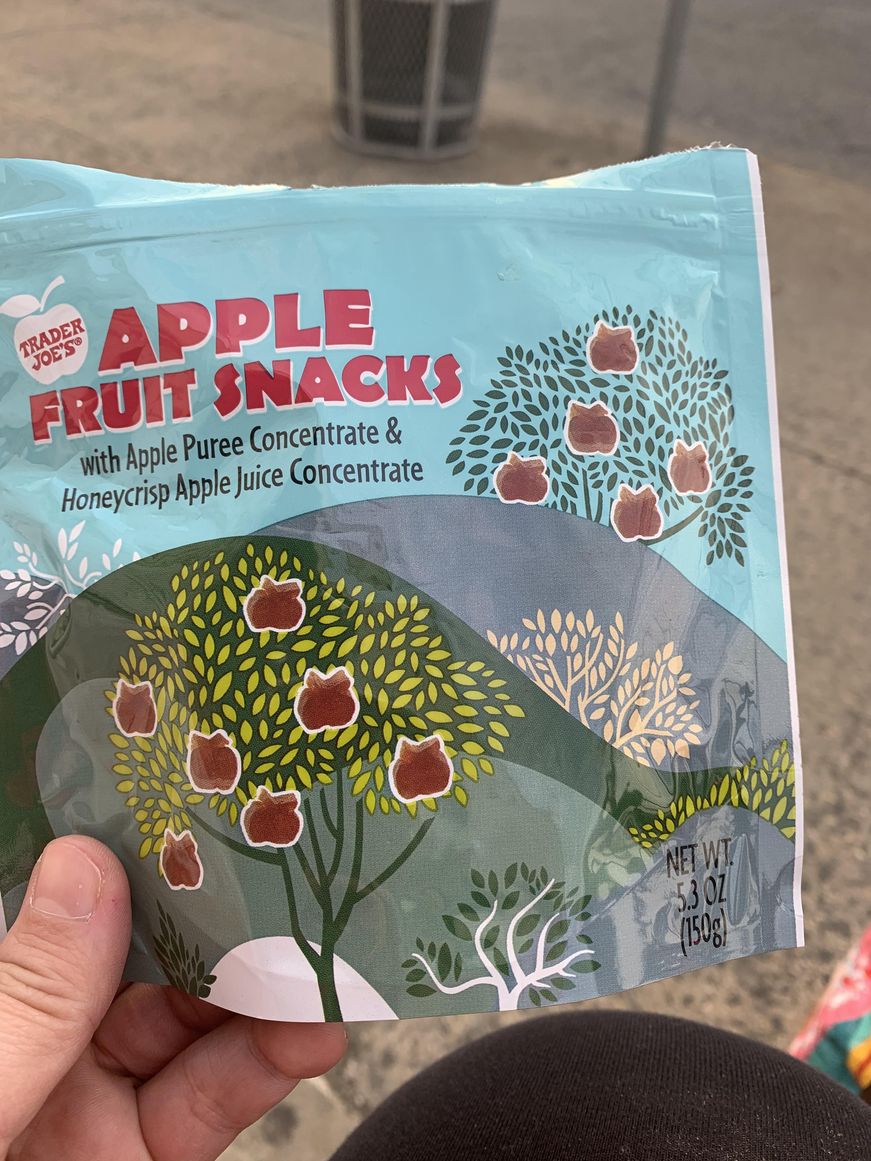 Apple Fruit Snacks. r/traderjoes