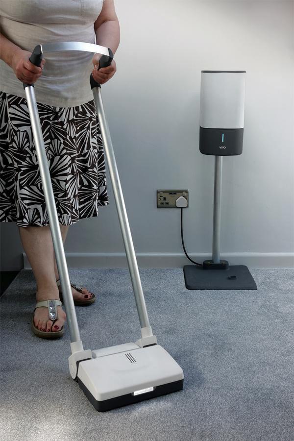 Lightweight vacuum cleaner for people suffering from arthritis, from