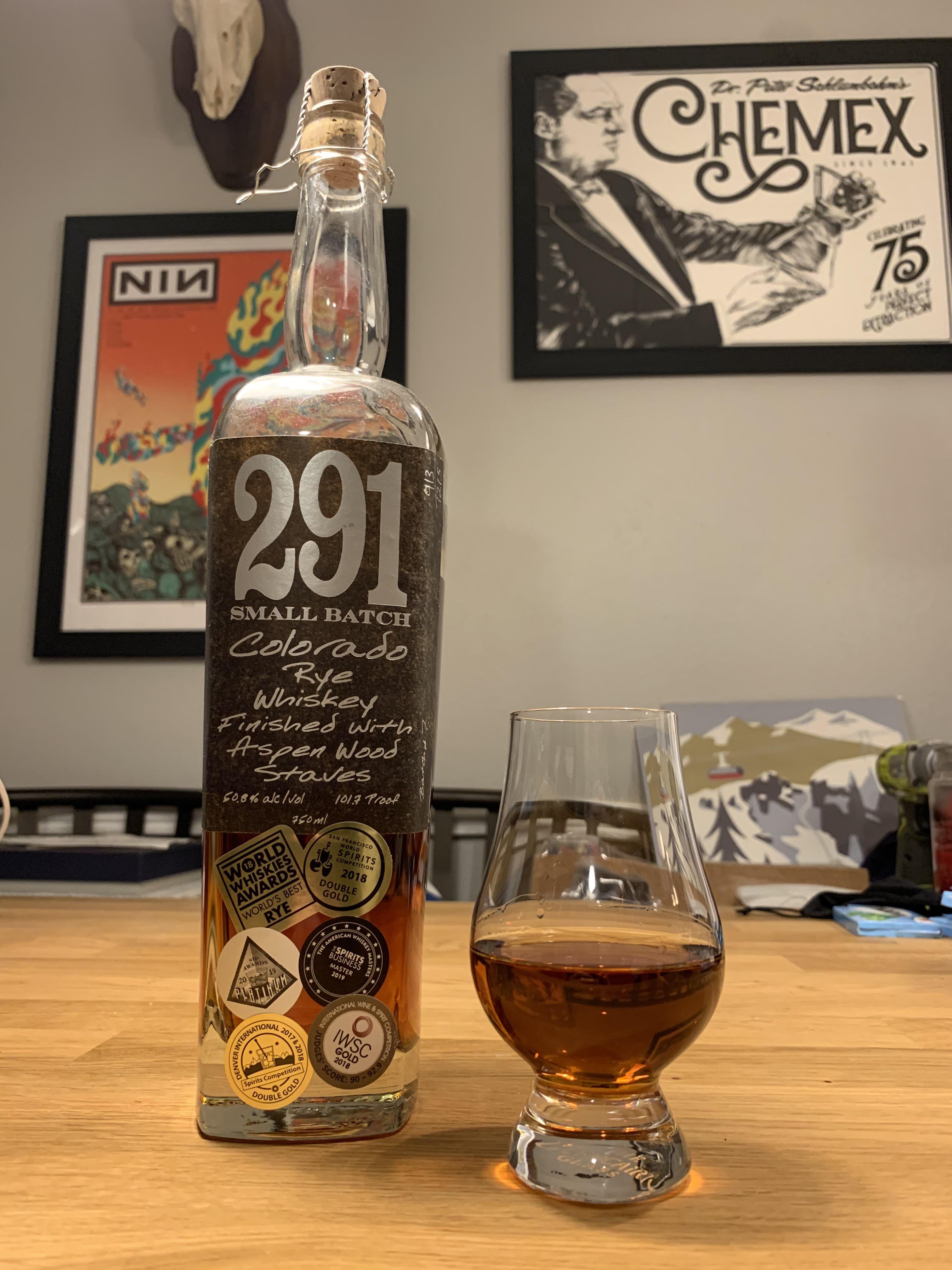 Review 8 291 Colorado Rye Whiskey r/bourbon