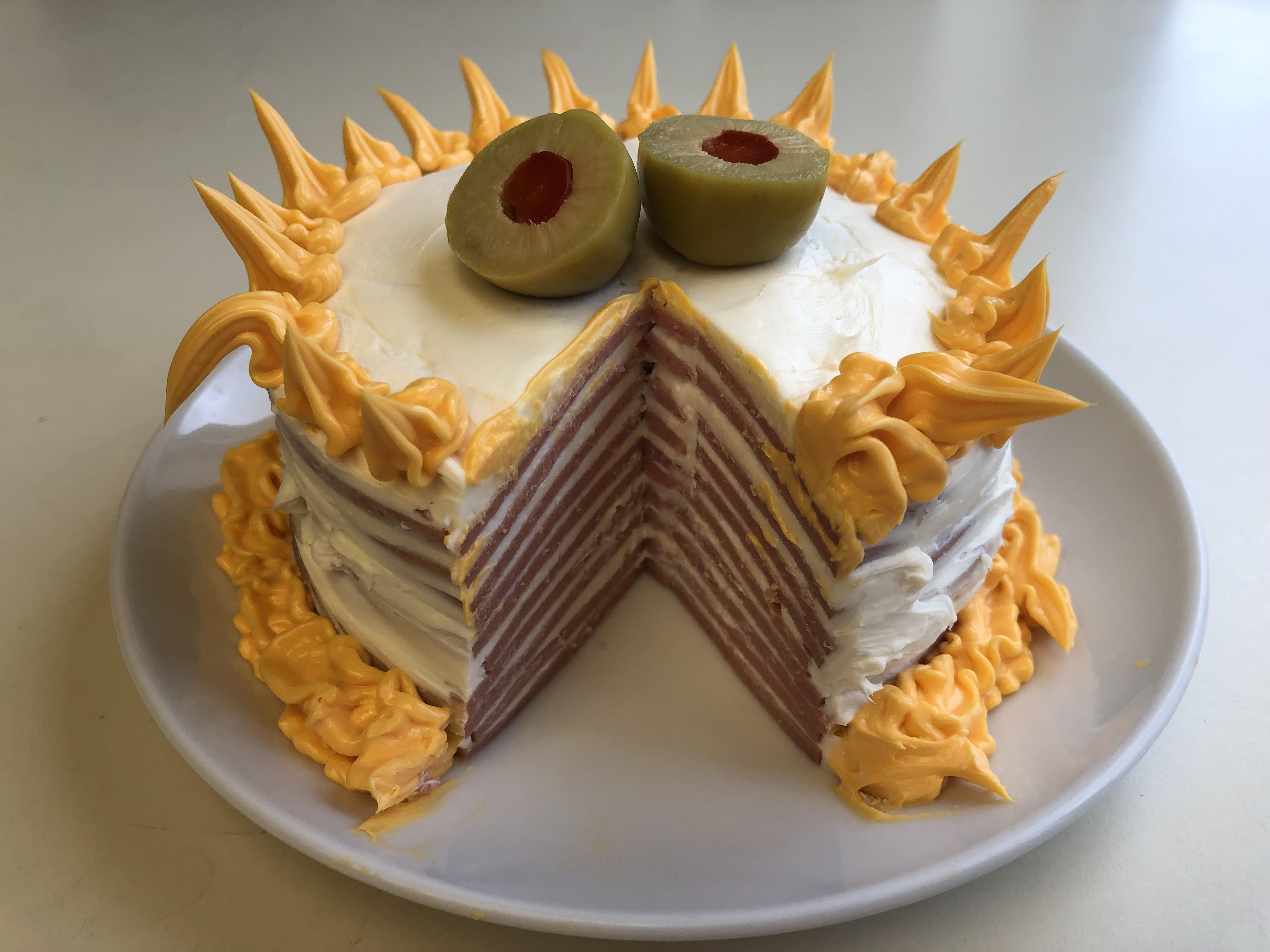 Week 1 Weird Al My Bologna (Cake) r/52weeksofcooking