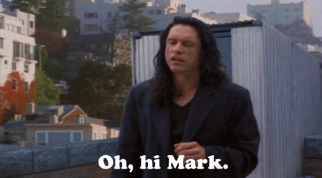 Request “oh hi mark” from The Room r/SnapLenses