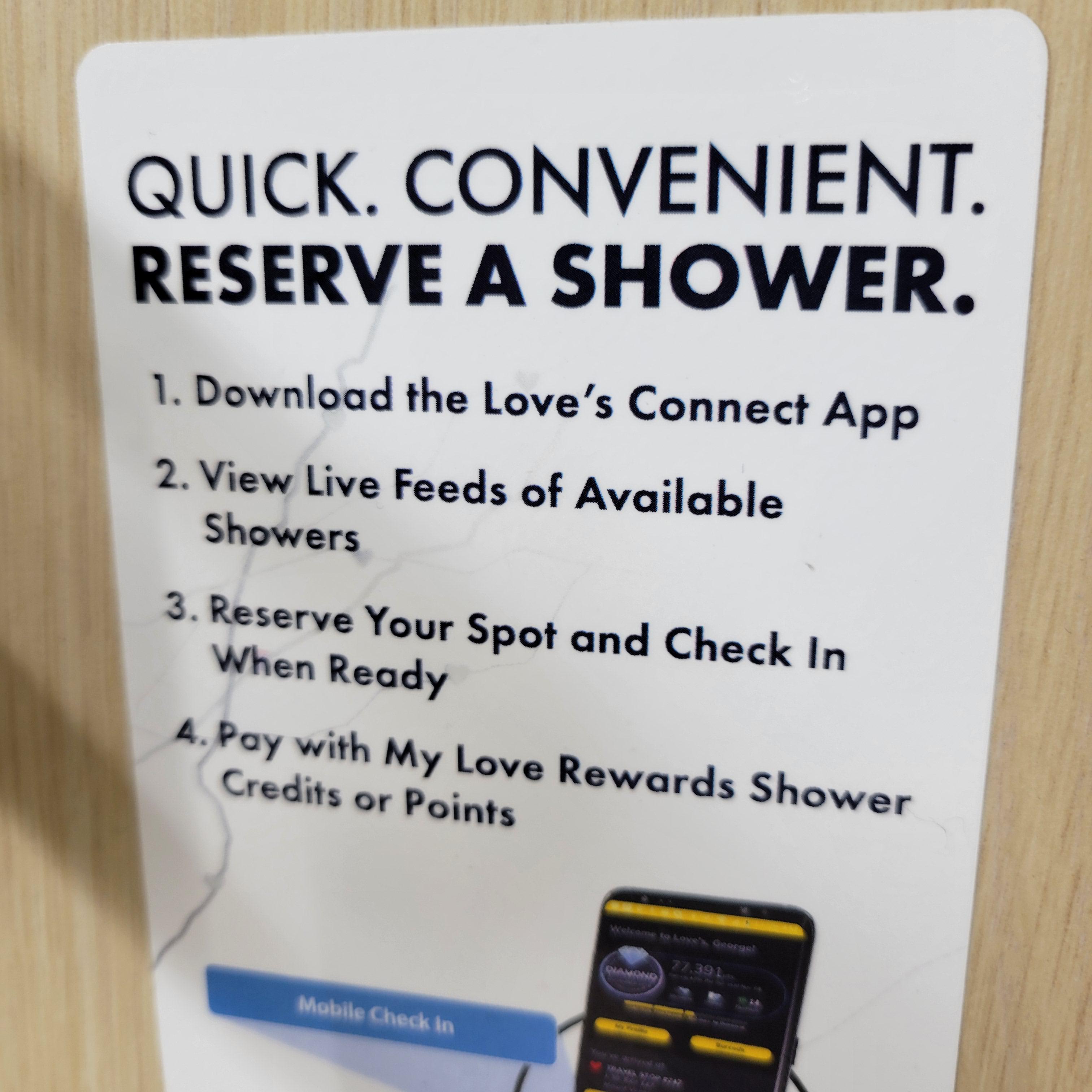 Live feeds of showers, Loves? Really? r/Truckers