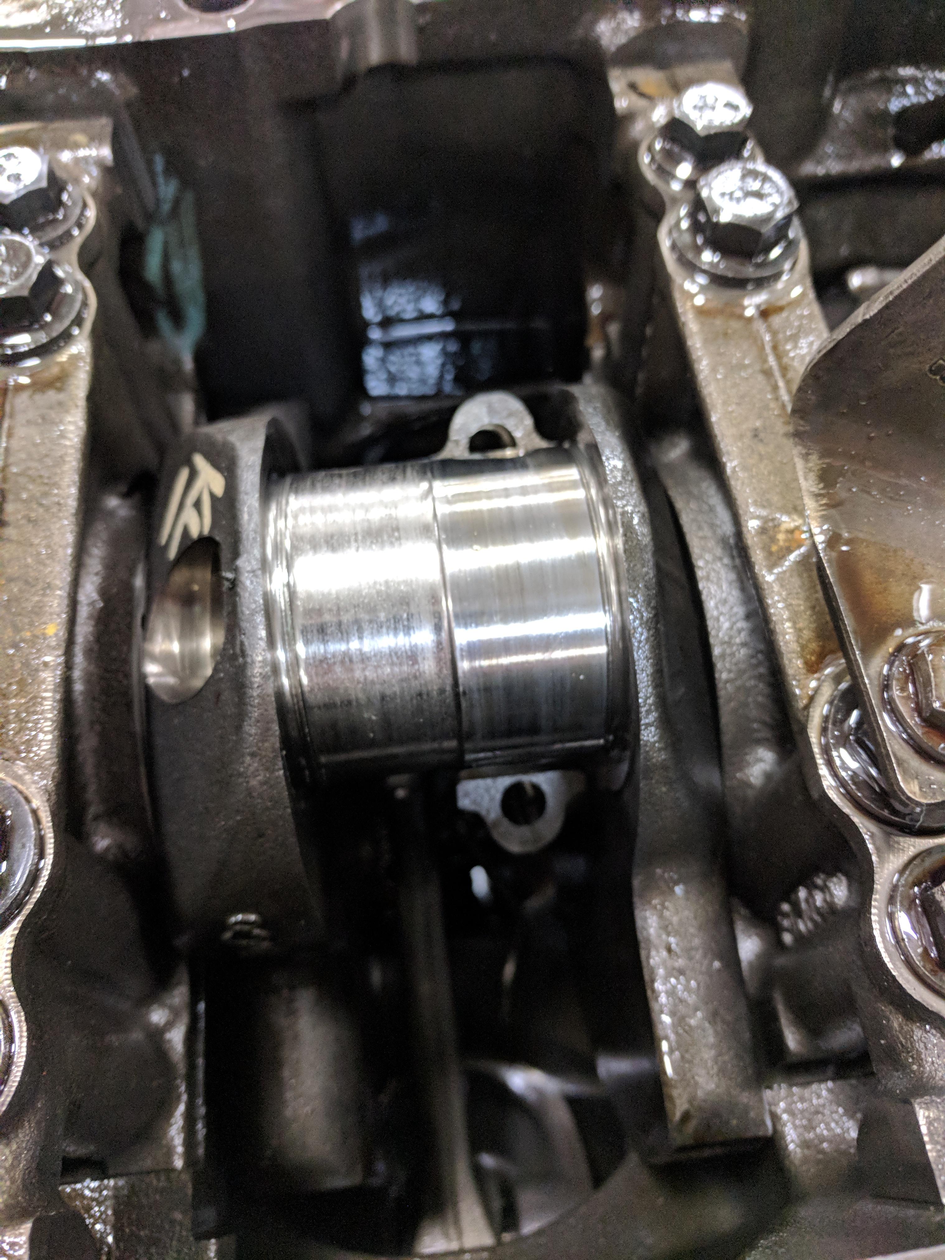 '12 F250 6.2, 70k spun bearings.