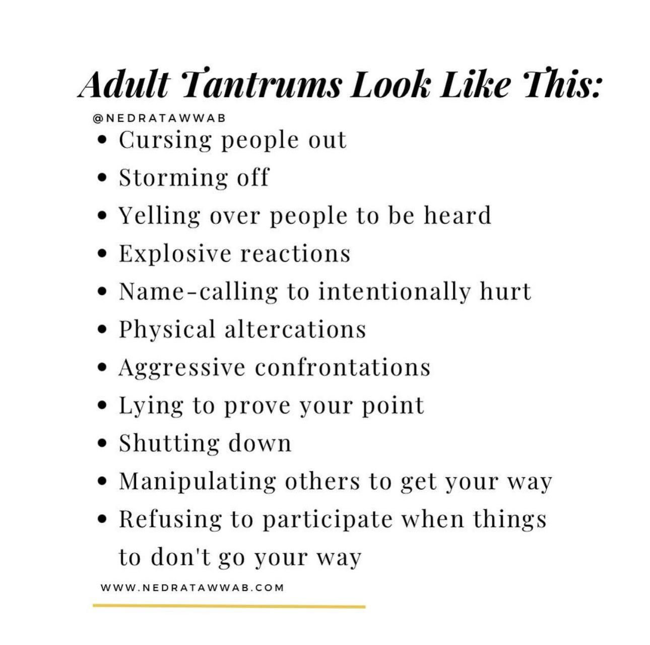 Adults have tantrums too r/BlackMentalHealth