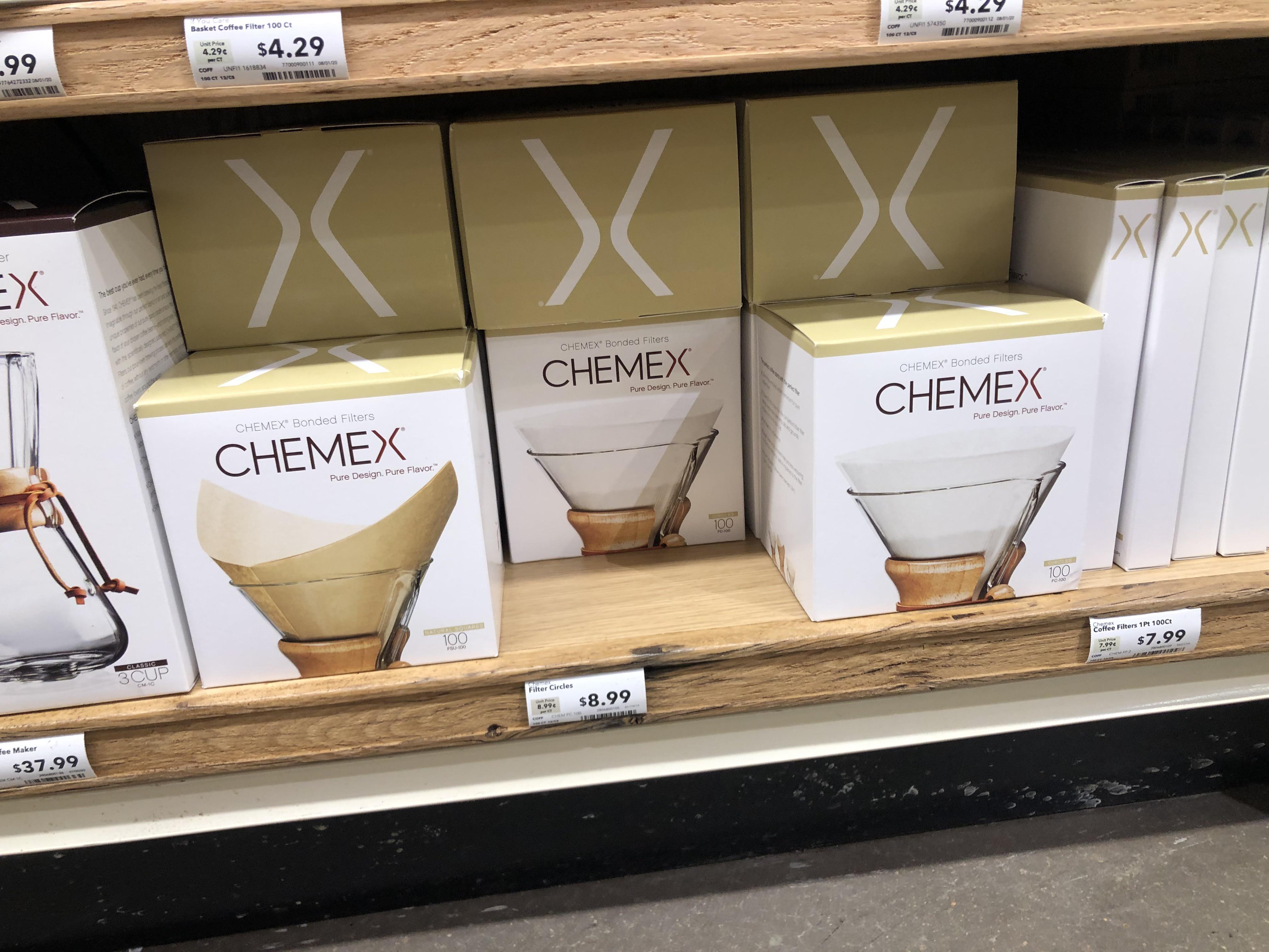 Whole Foods is loaded with filters r/chemex