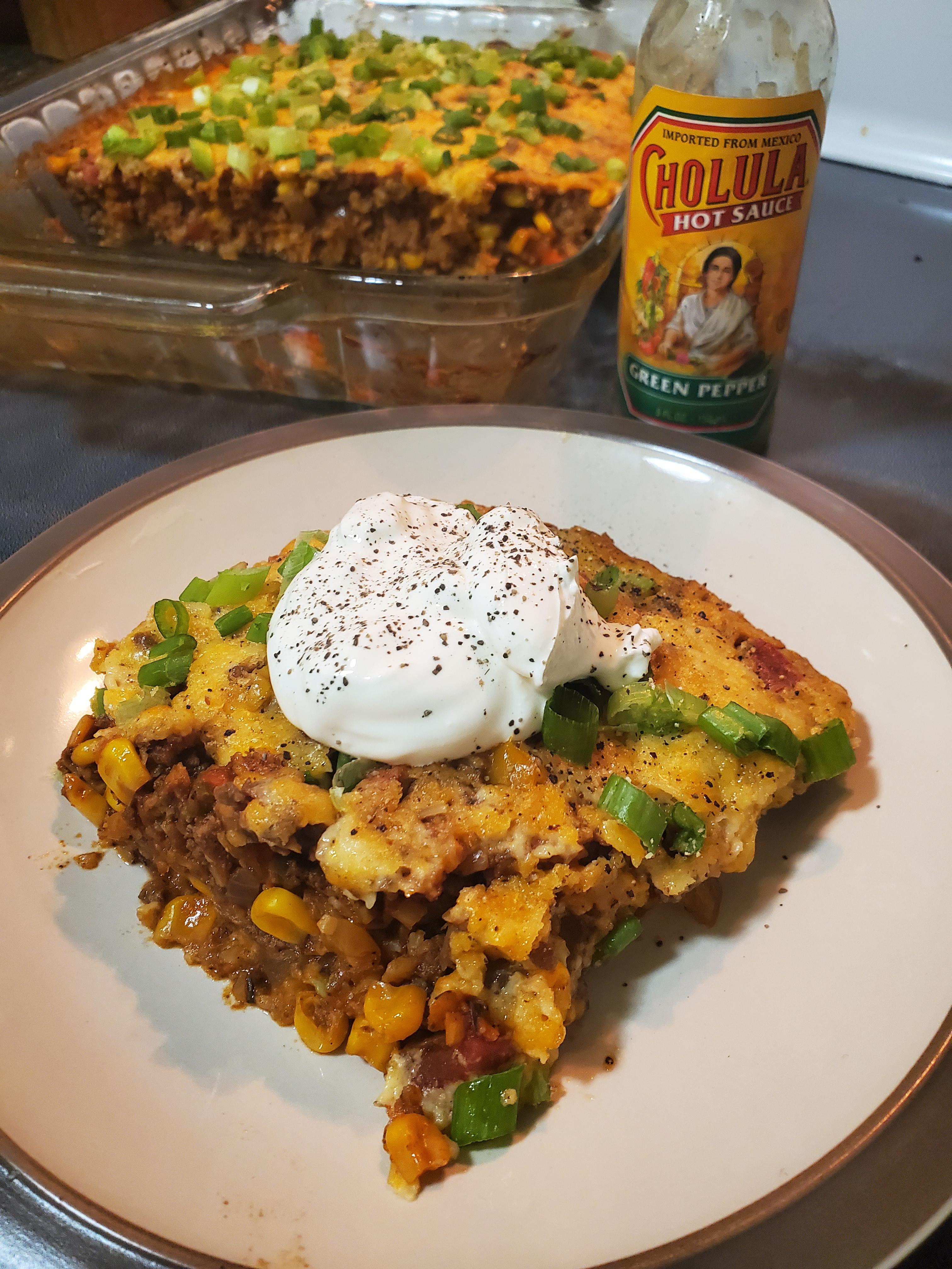 Mexican Ground Beef Casserole with Cauliflower Rice r/MealPrepSunday