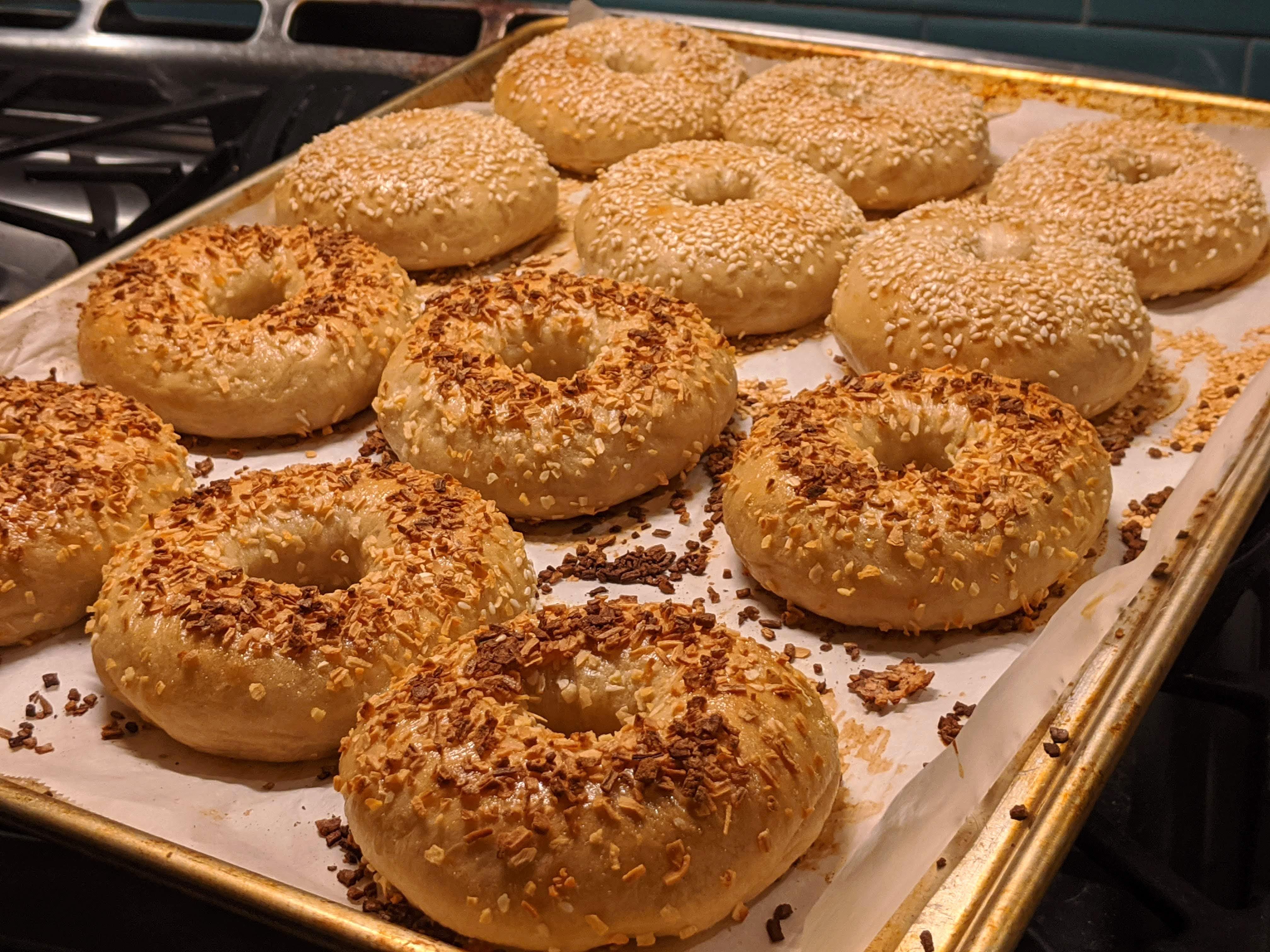 Dozen Bagels Straight Out of the Oven r/Breadit