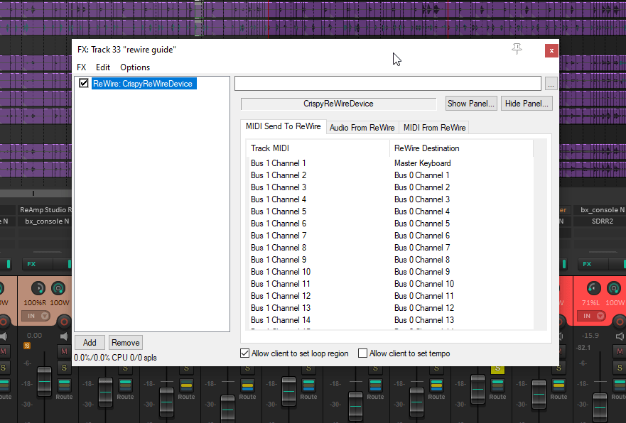 Looking for guidance on live mixing from Reaper to livestream. Reaper