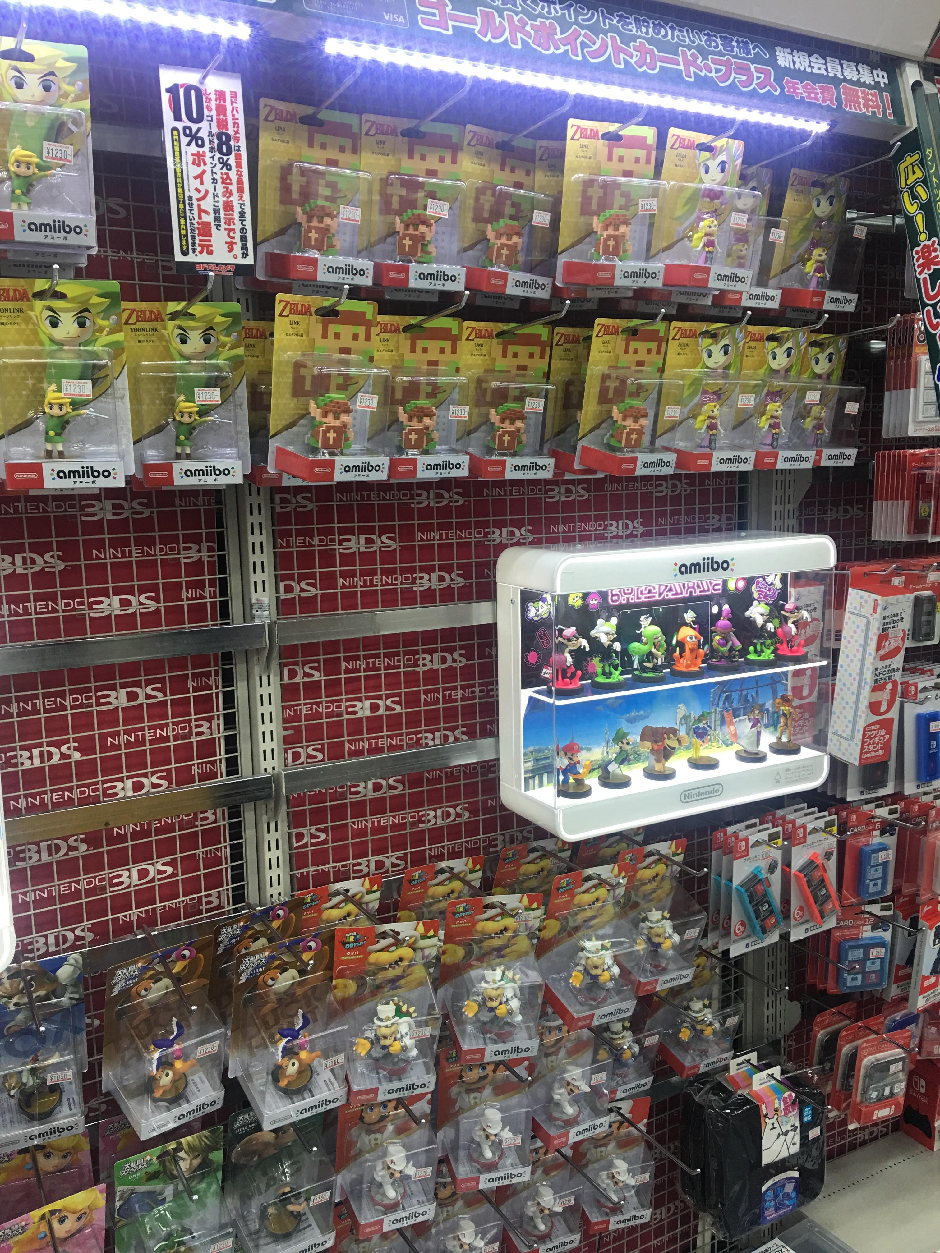 Decent inventory in Tokyo of Zelda series Link Amiibo r/amiibo