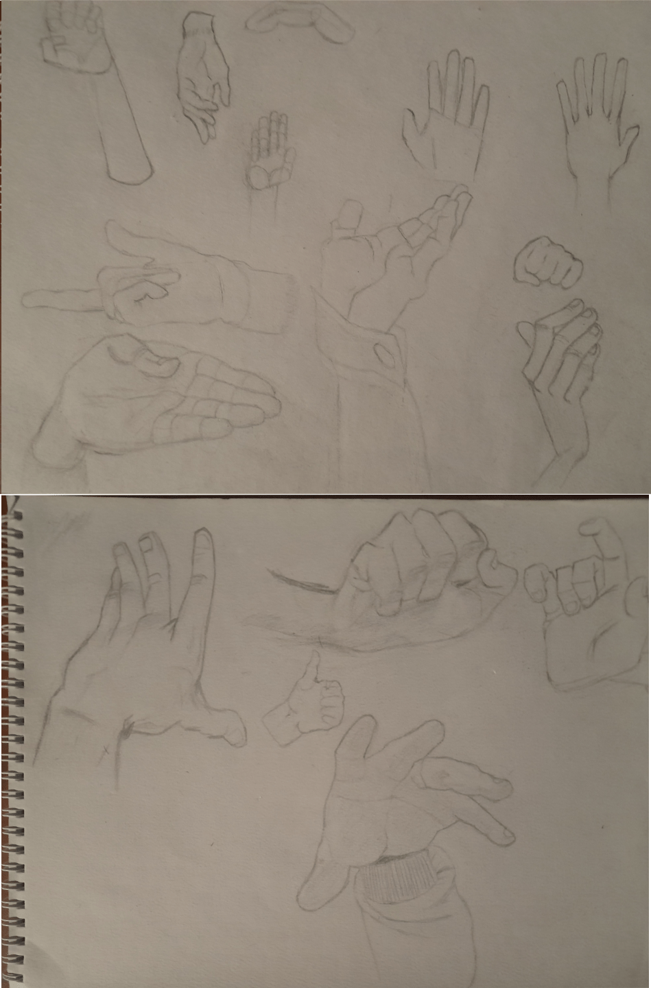 should i keep drawing other body parts or keep going with hands? these