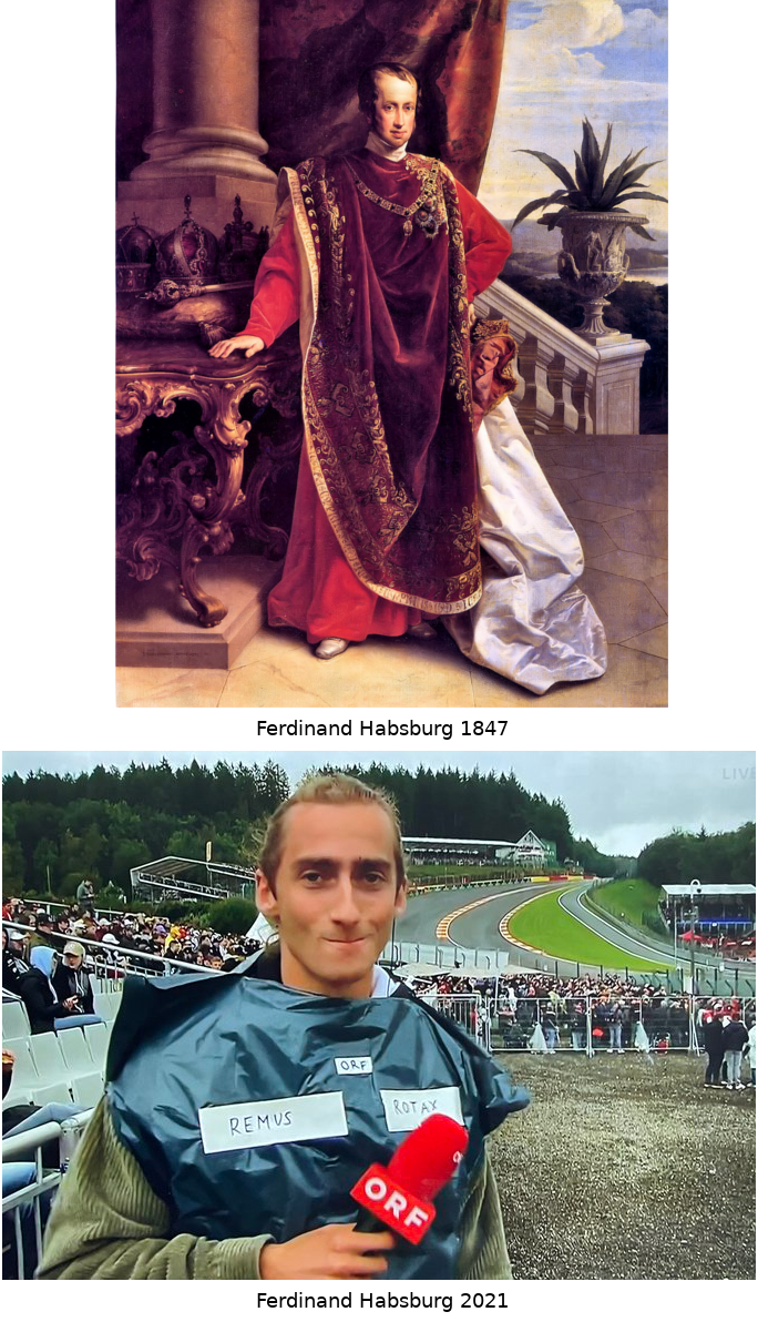 Ferdinand of Habsburg, 1847 vs 2021 r/monarchism