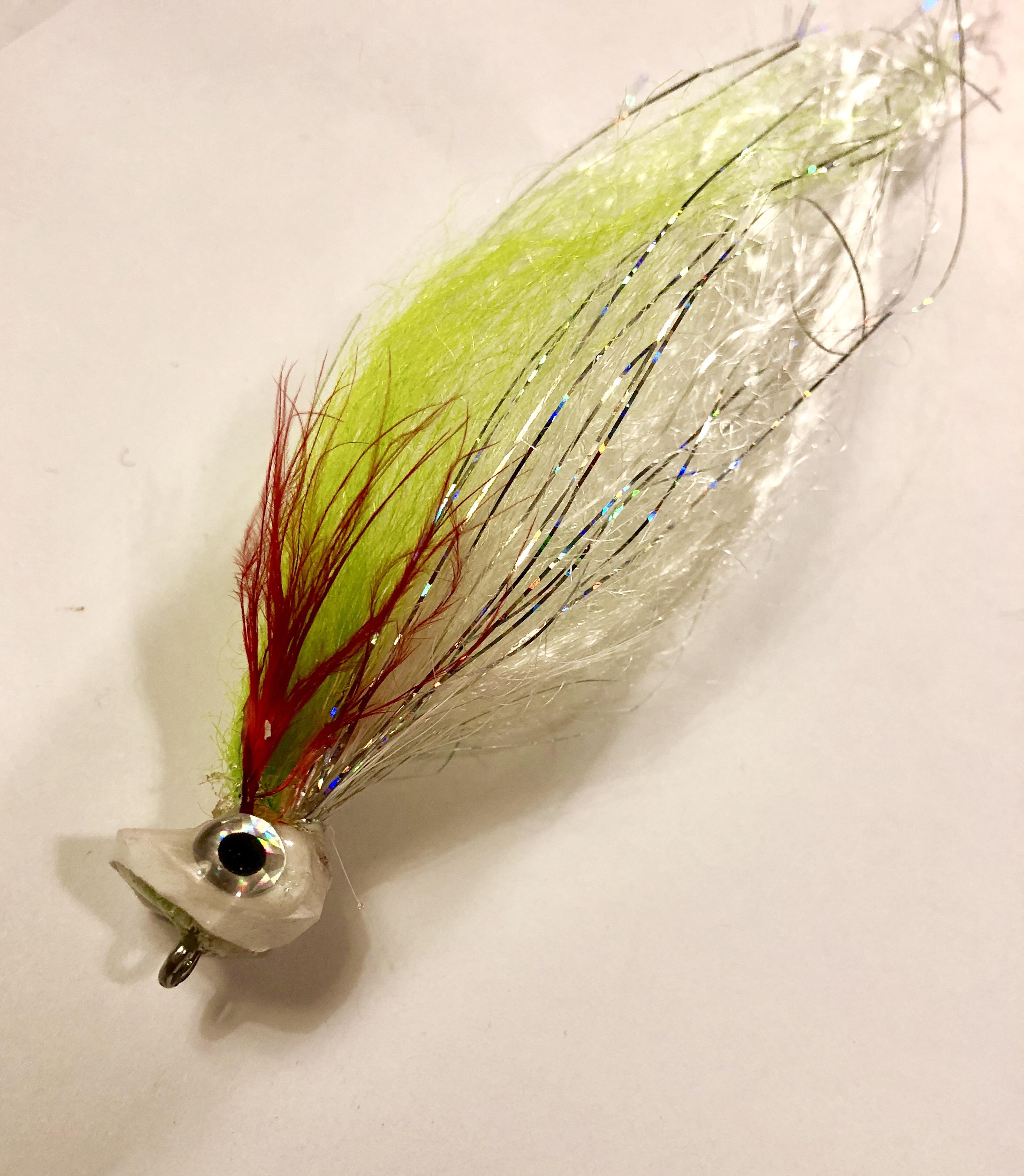 Fancy hookless flies for gar to chew up r/flytying