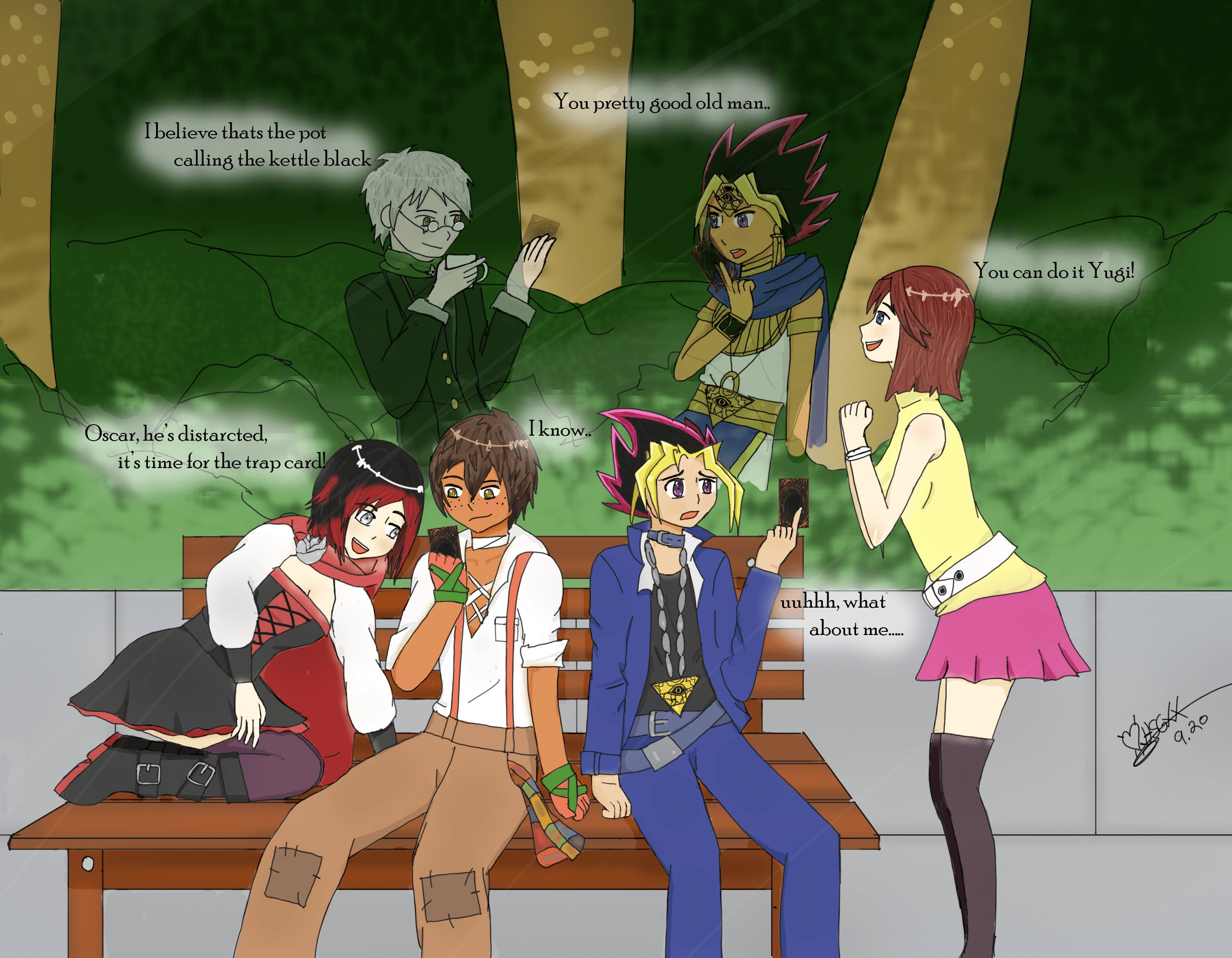 Rosegarden/YuGiOhLove Parallels(heartshiningxx) r/RWBY