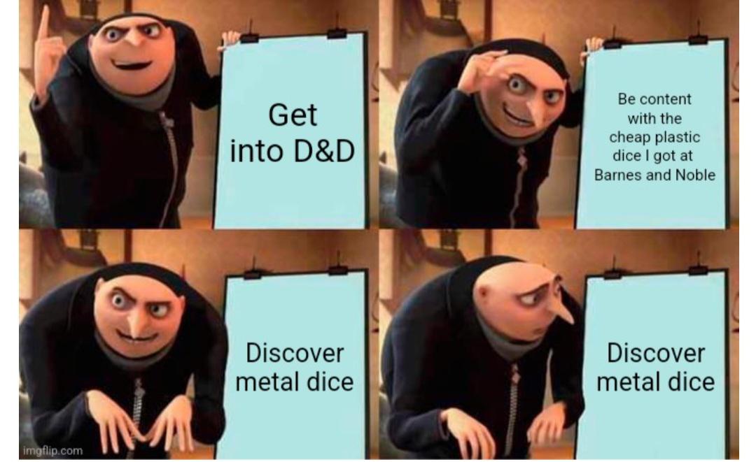 I now understand Dice Goblins..... send help r/dndmemes