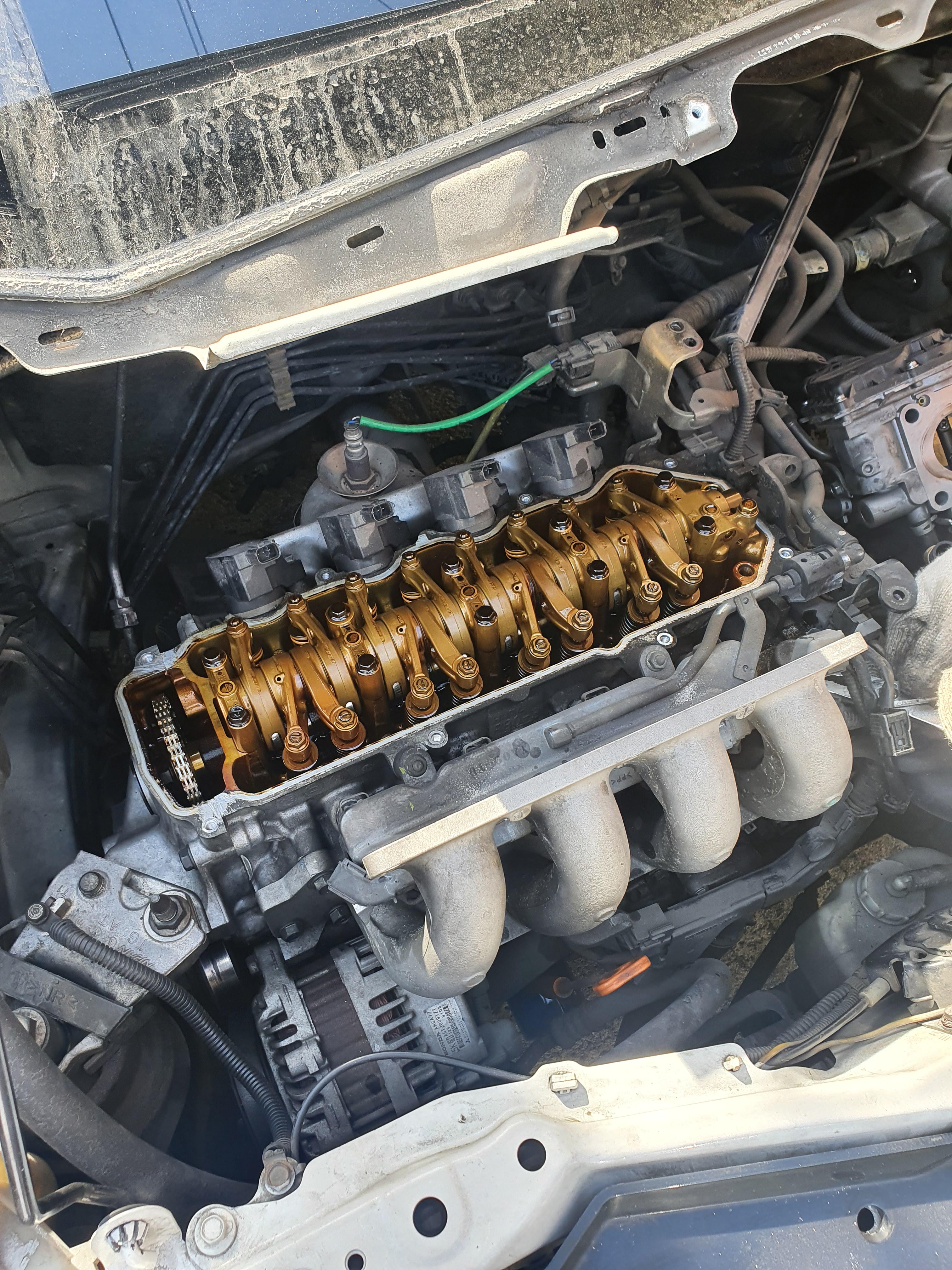 Engine of a 1.3 Jazz/Fit. (L13 is what's it called I think??) r/hondafit