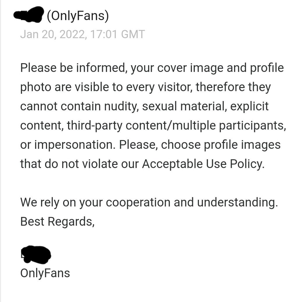 Anyone else getting these? Our cover image showed side butt and chest