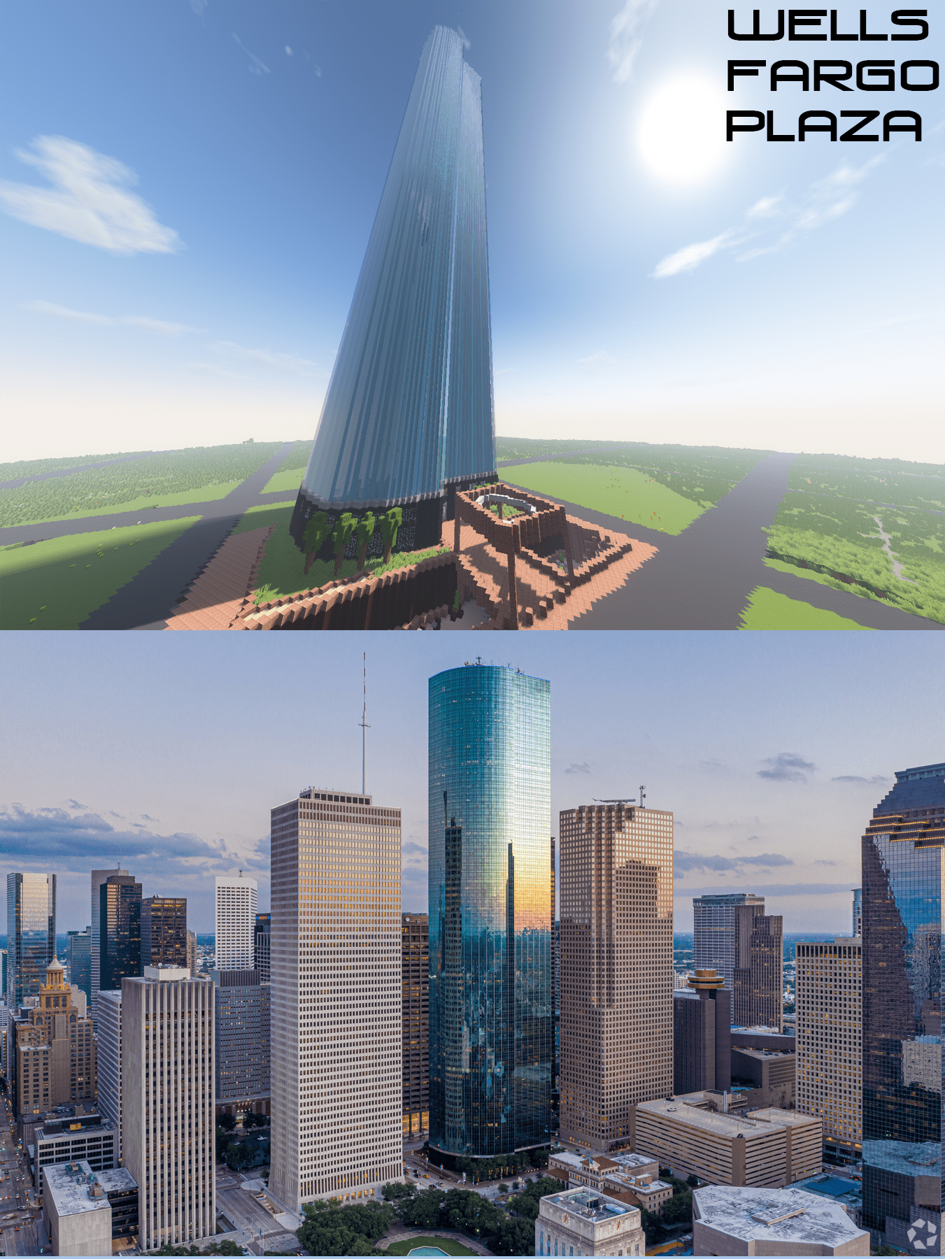 Wells Fargo Plaza, Houston TX BuildTheEarth