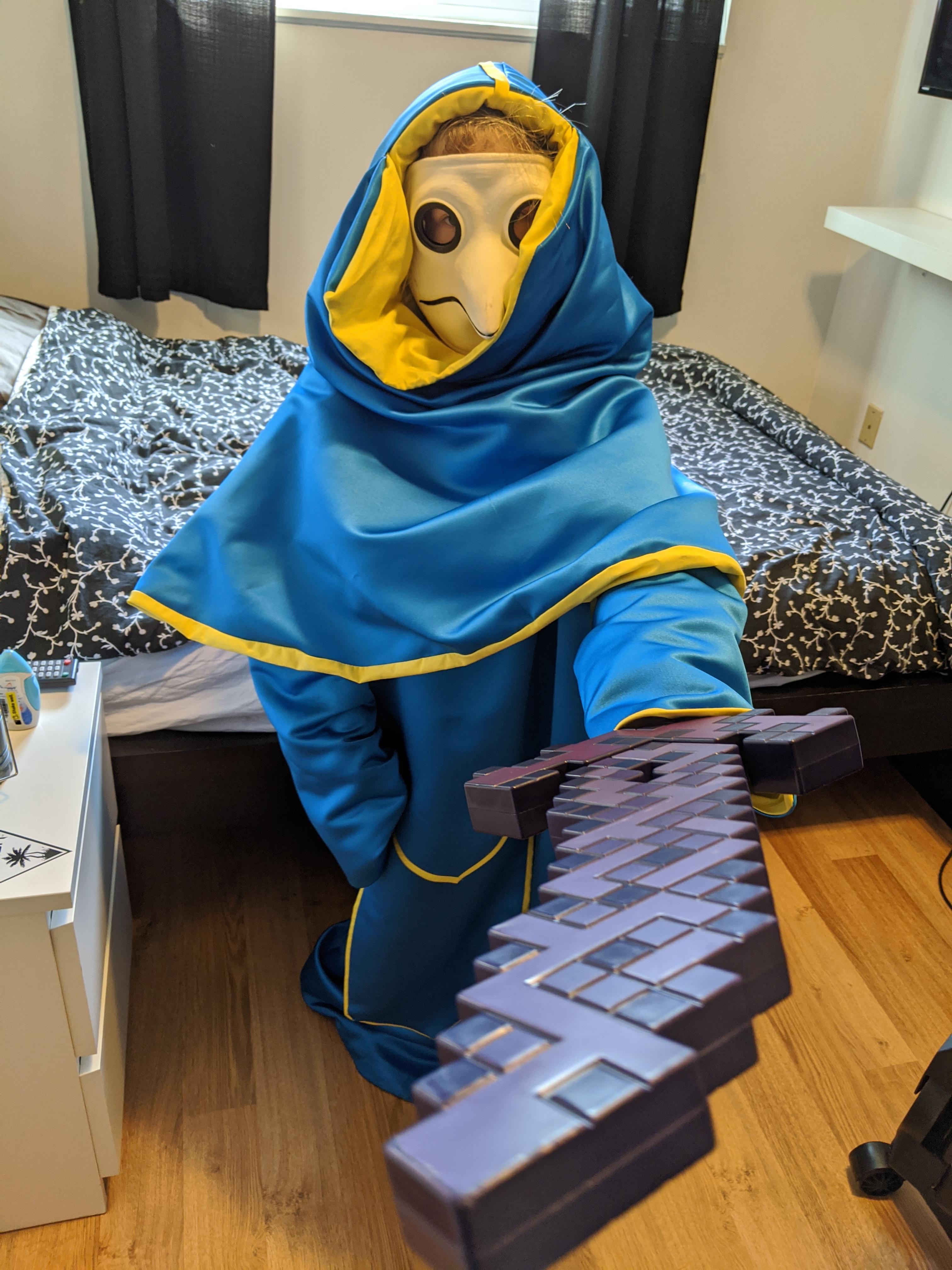 My old lunatic cultist costume! r/Terraria