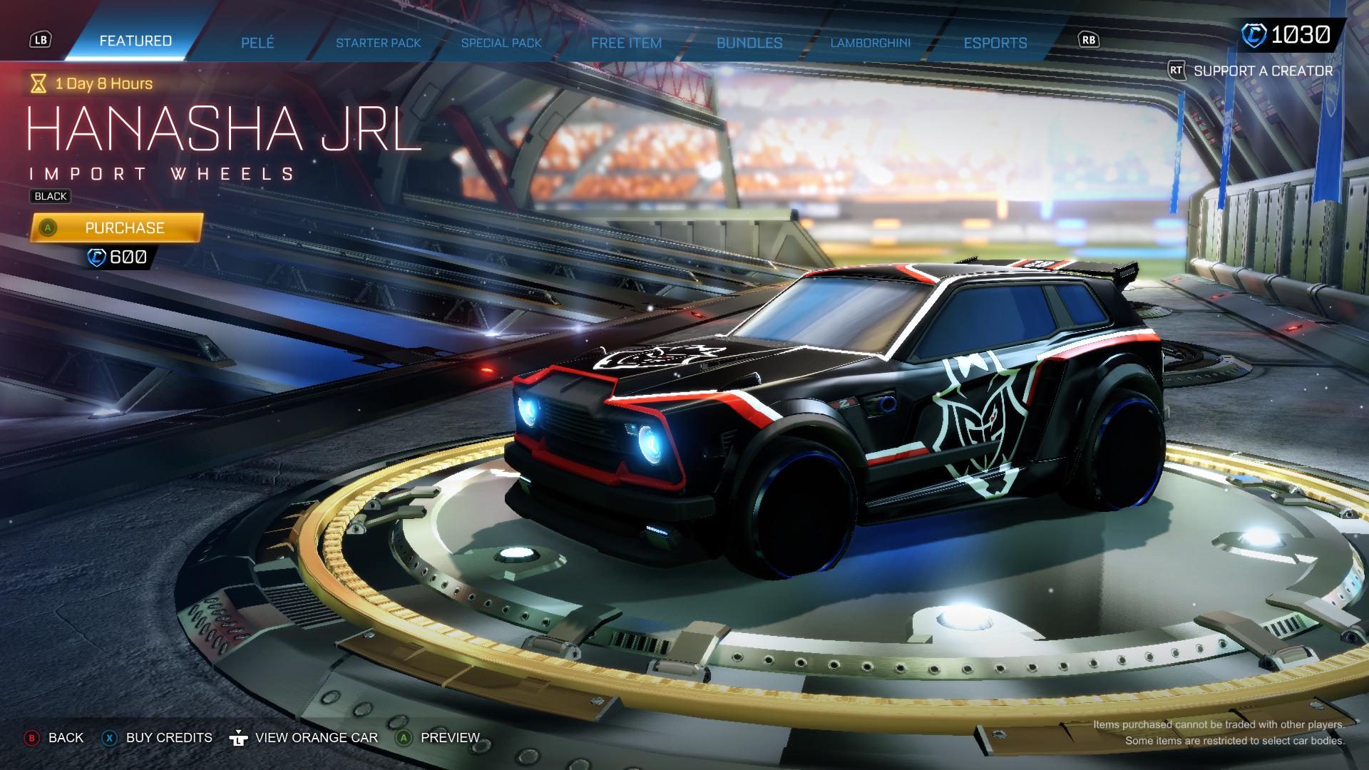 All Black Wheels Rocket League