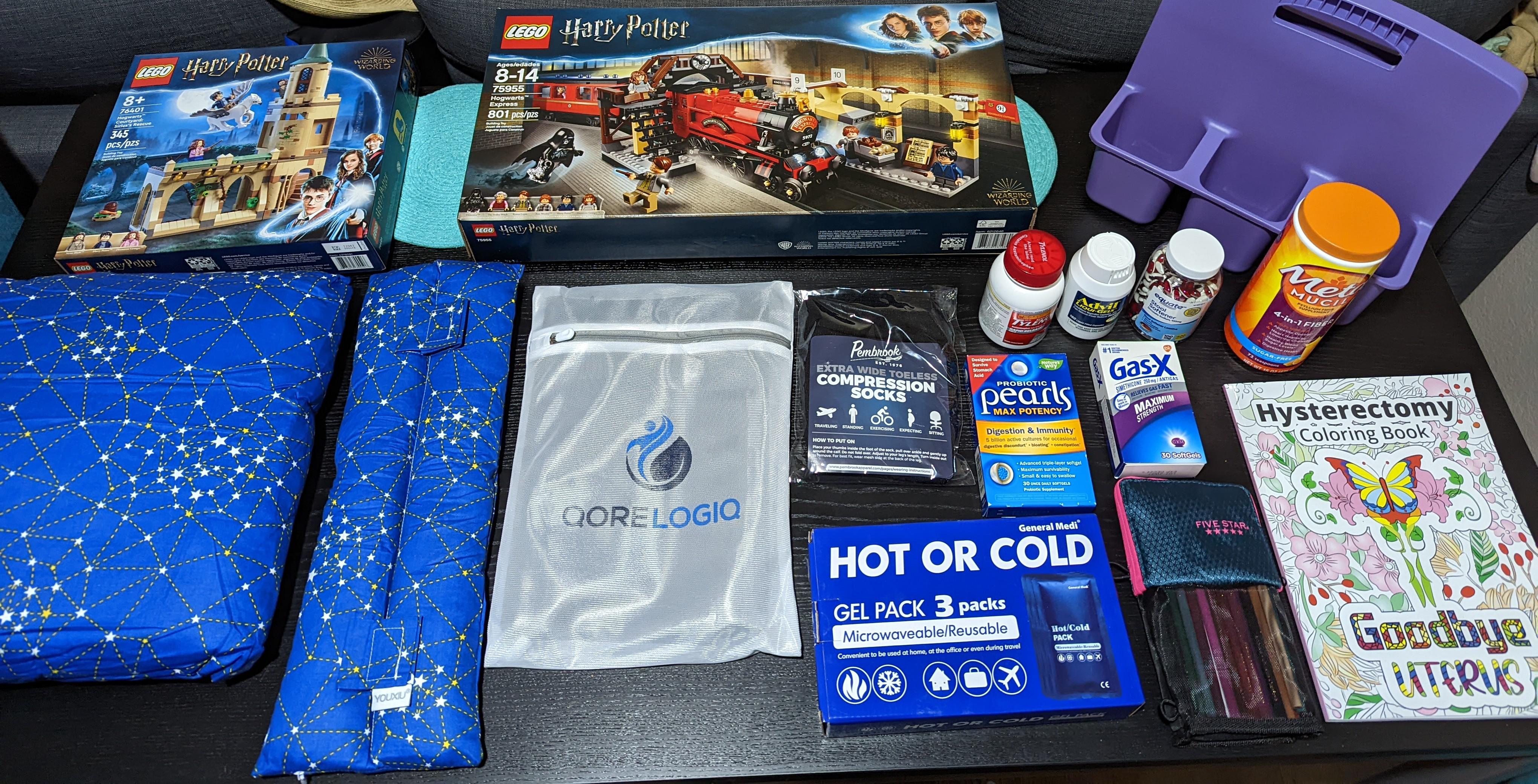 Got my postop supplies ready! r/hysterectomy