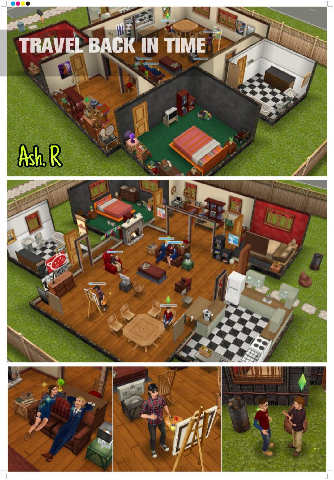 I've made some renovation for my previous design of TED MOSBY's
