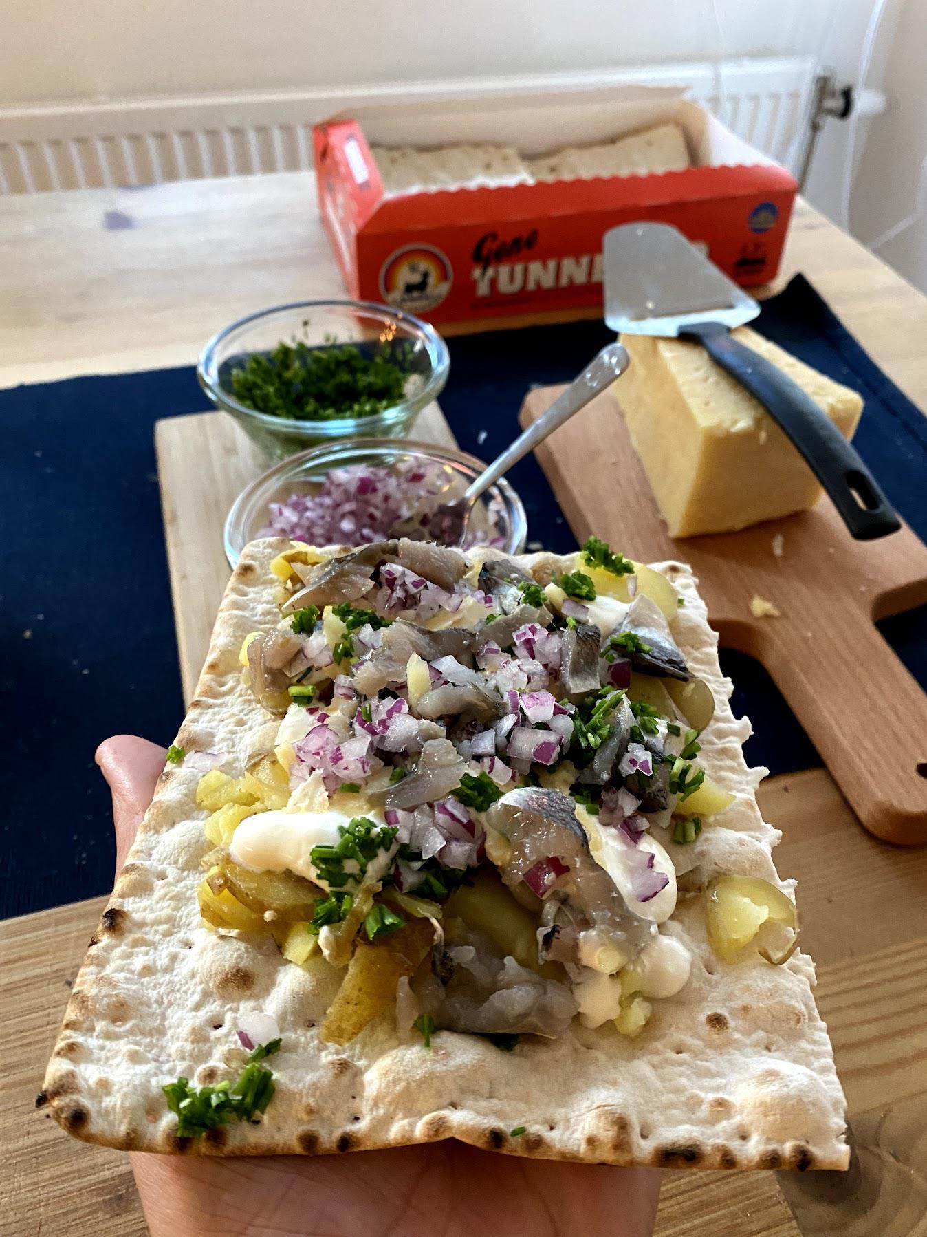 This is the proper way to eat surströmming Swedish fermented herring