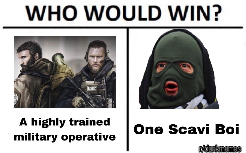 Who would win? EscapefromTarkov