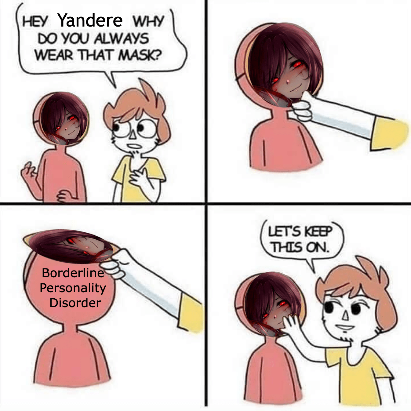 yandere facts! that maddening obsession can actually be exhausting for