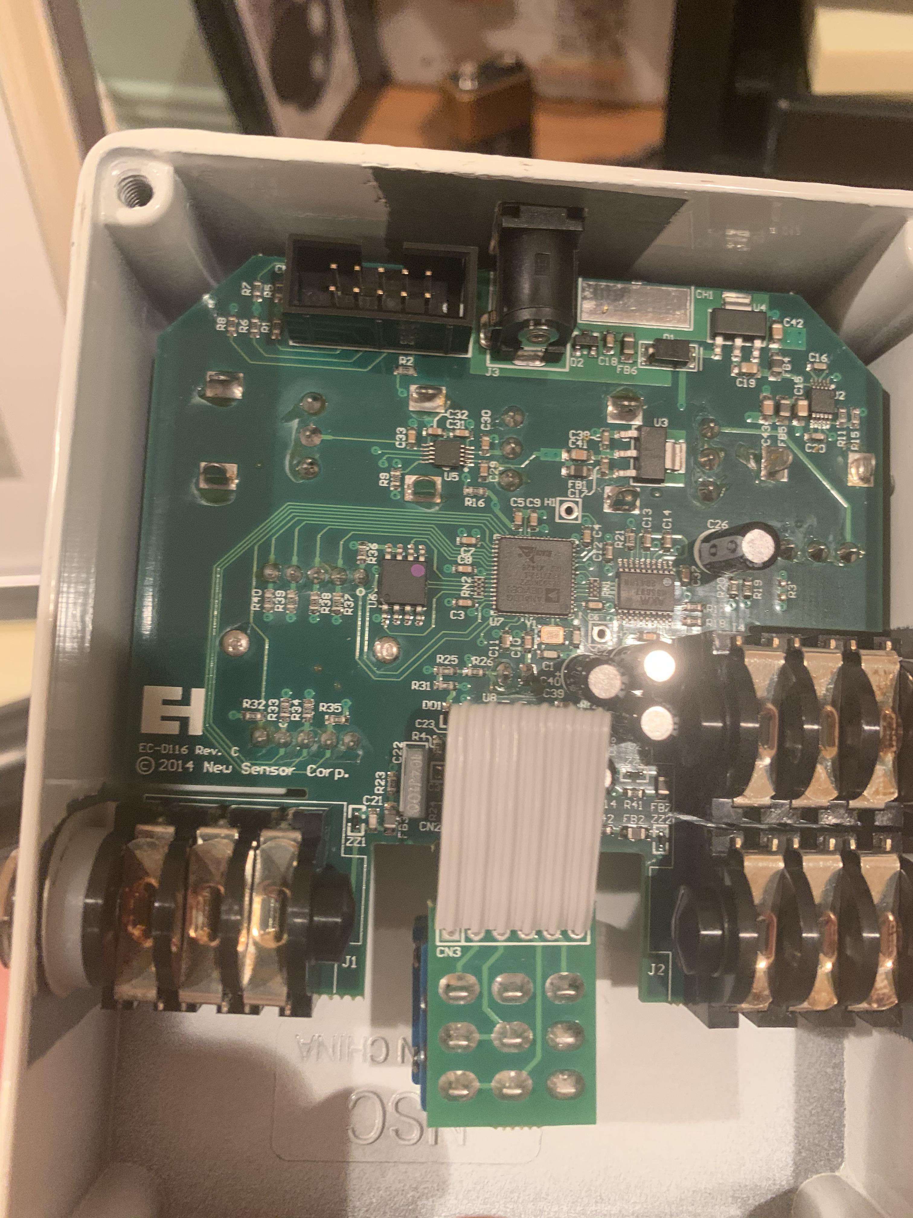 I opened up my Electro Harmonix c9 organ pedal and was curious about