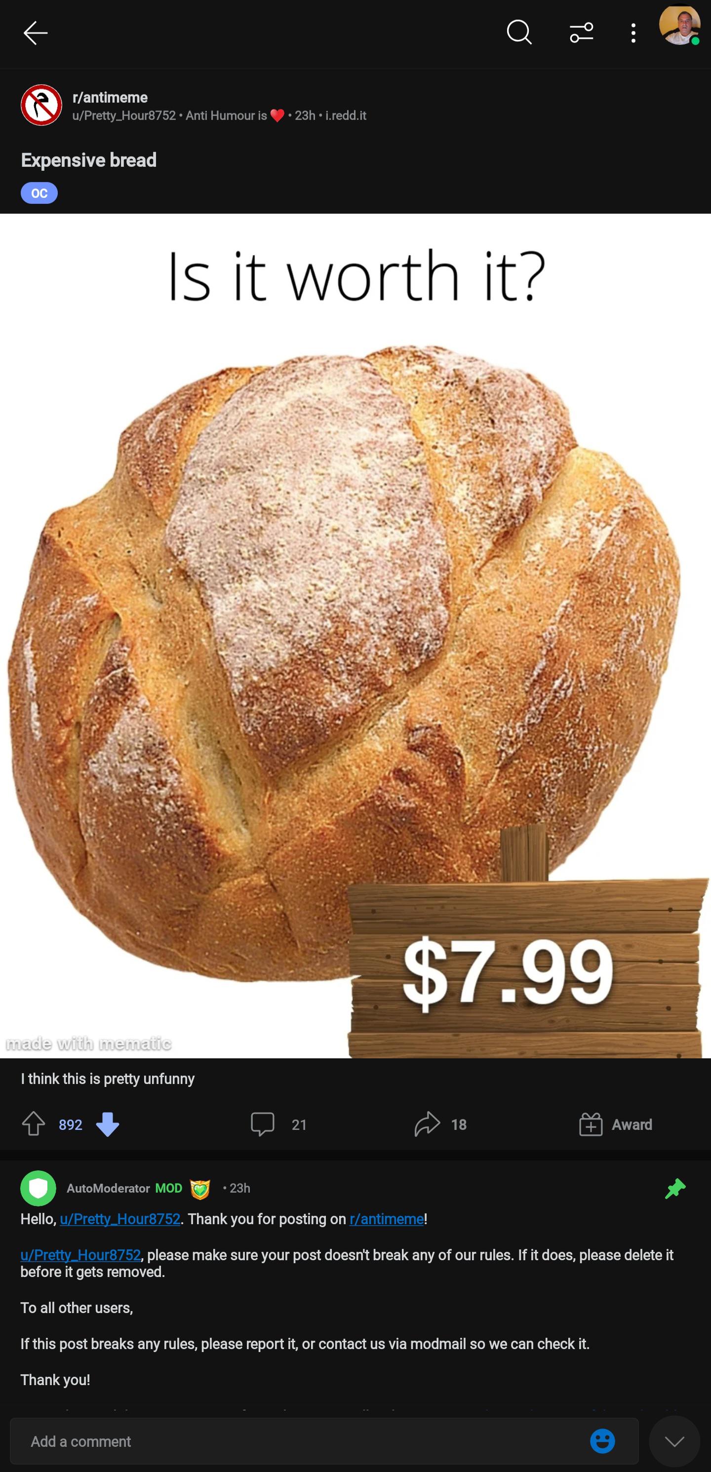 JU from r/ antimeme, you can now post a picture of a house and get