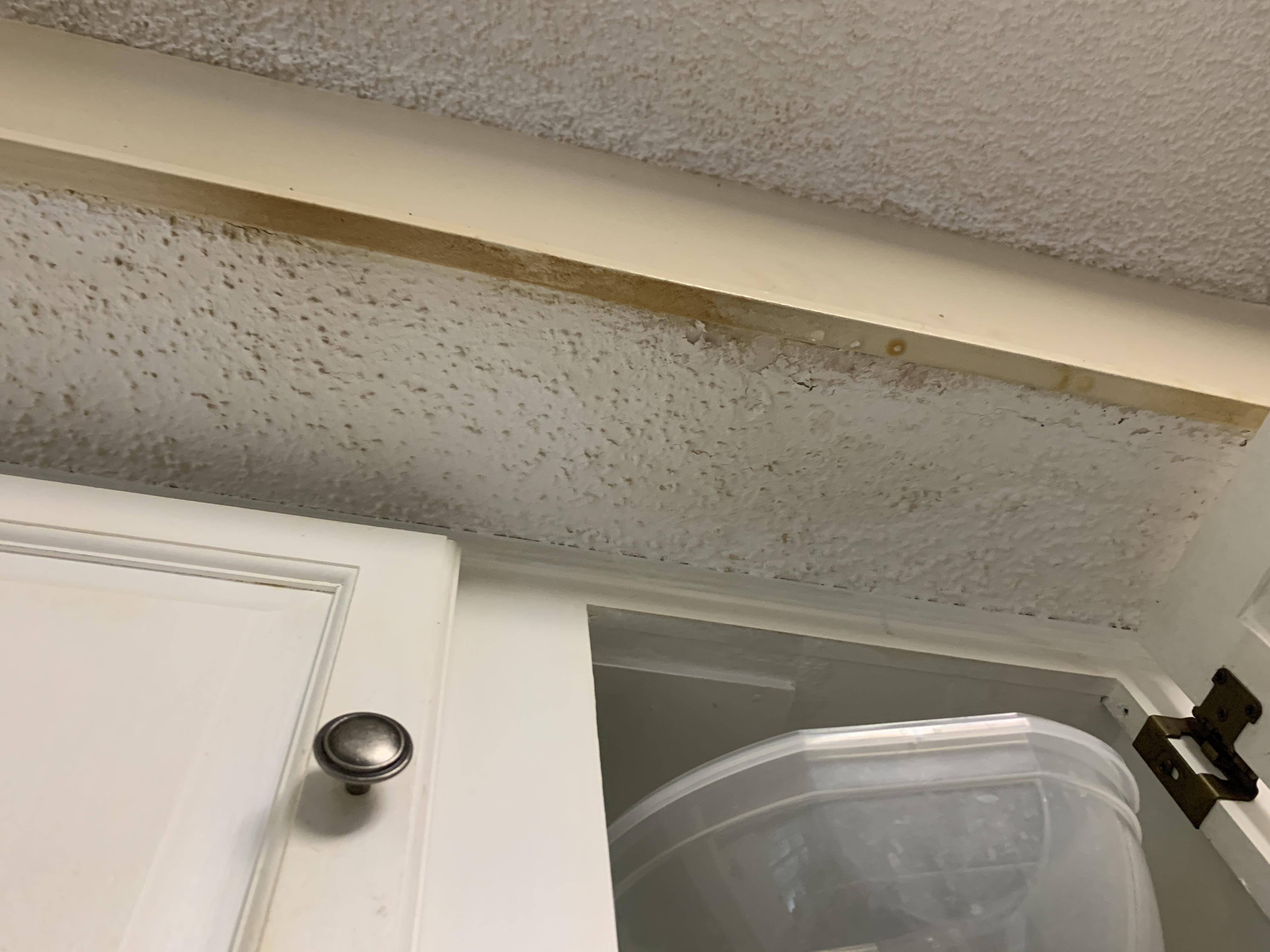 Leak from pipe leading to upstairs bathroom. Now what! 😯😬😶 r/fixit