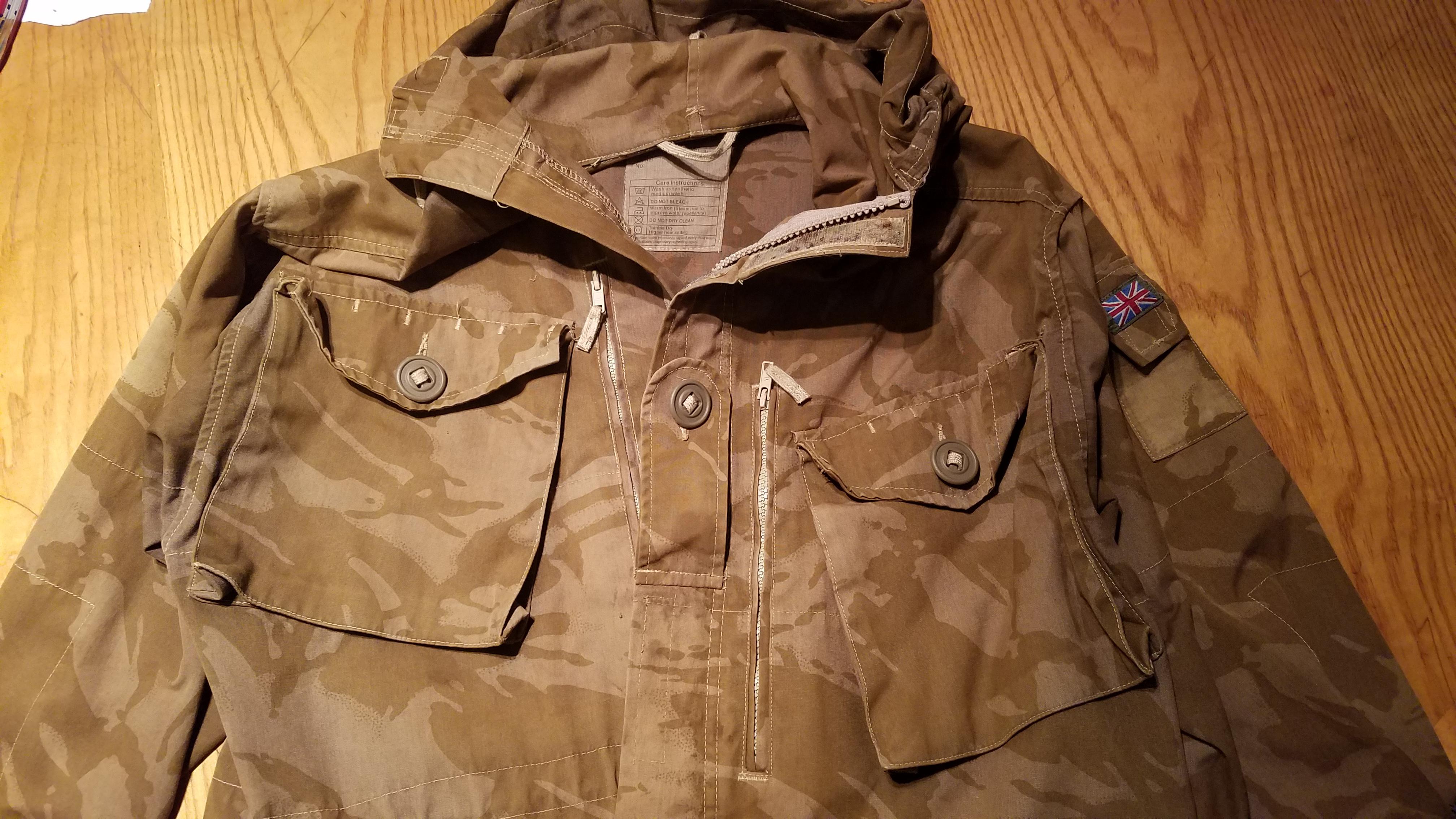 CS95 Jacket desert DPM dyed brown, cheap, extremely functional and less