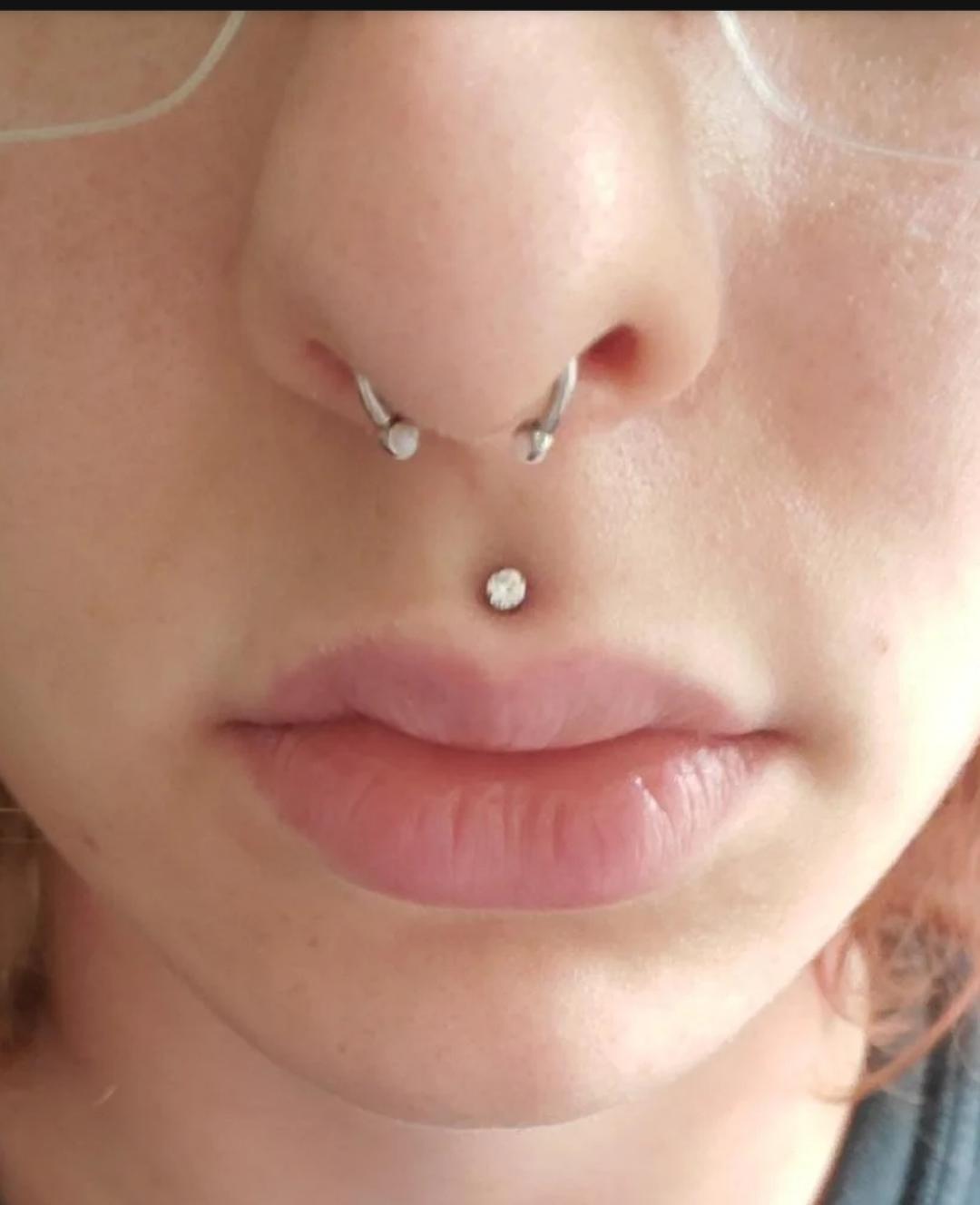 I got my medusa pierced yesterday and I wanted to make sure it doesn't