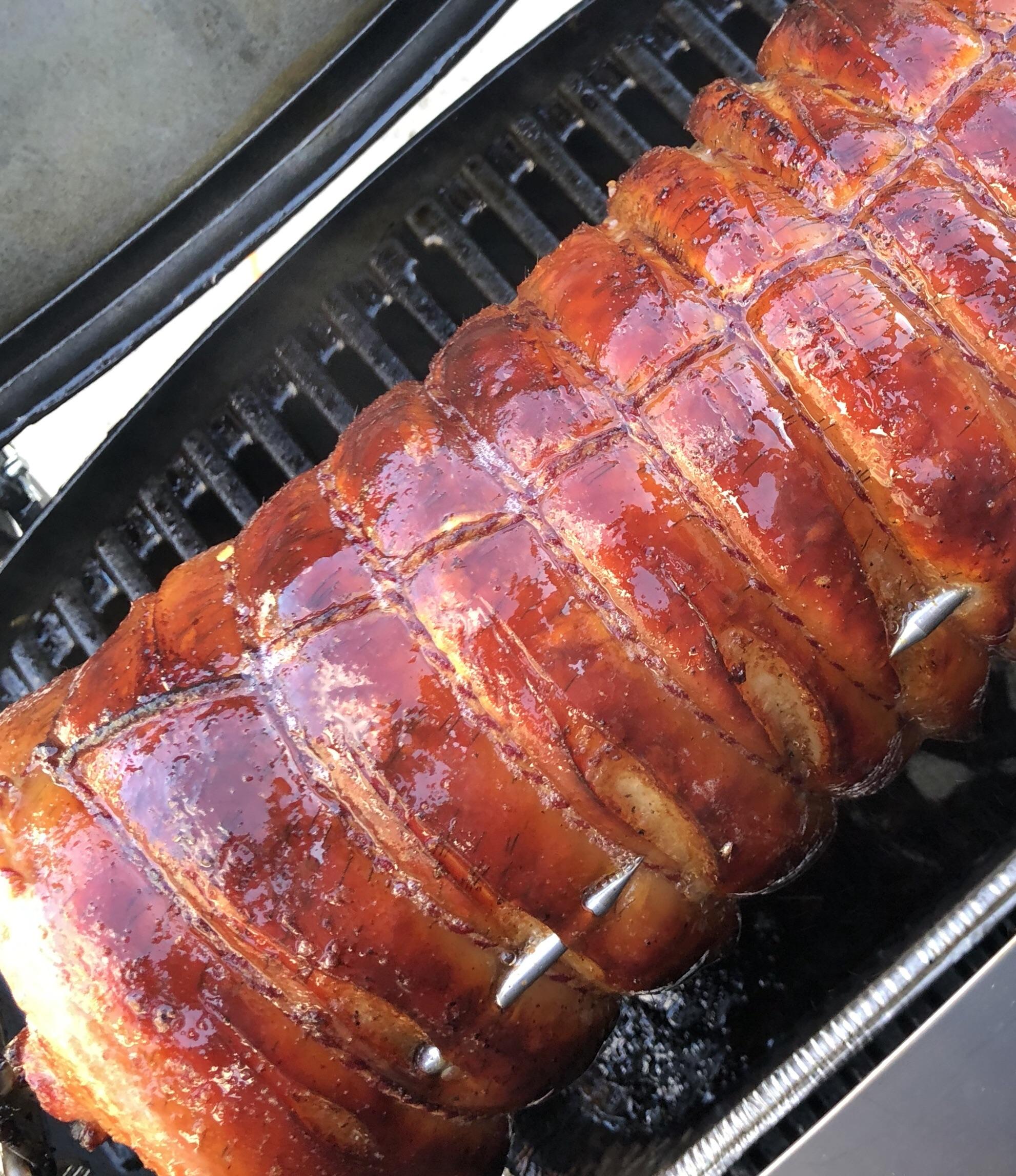Marinated Rotisserie Barbecue Belly Pork. [Homemade] r/recipes