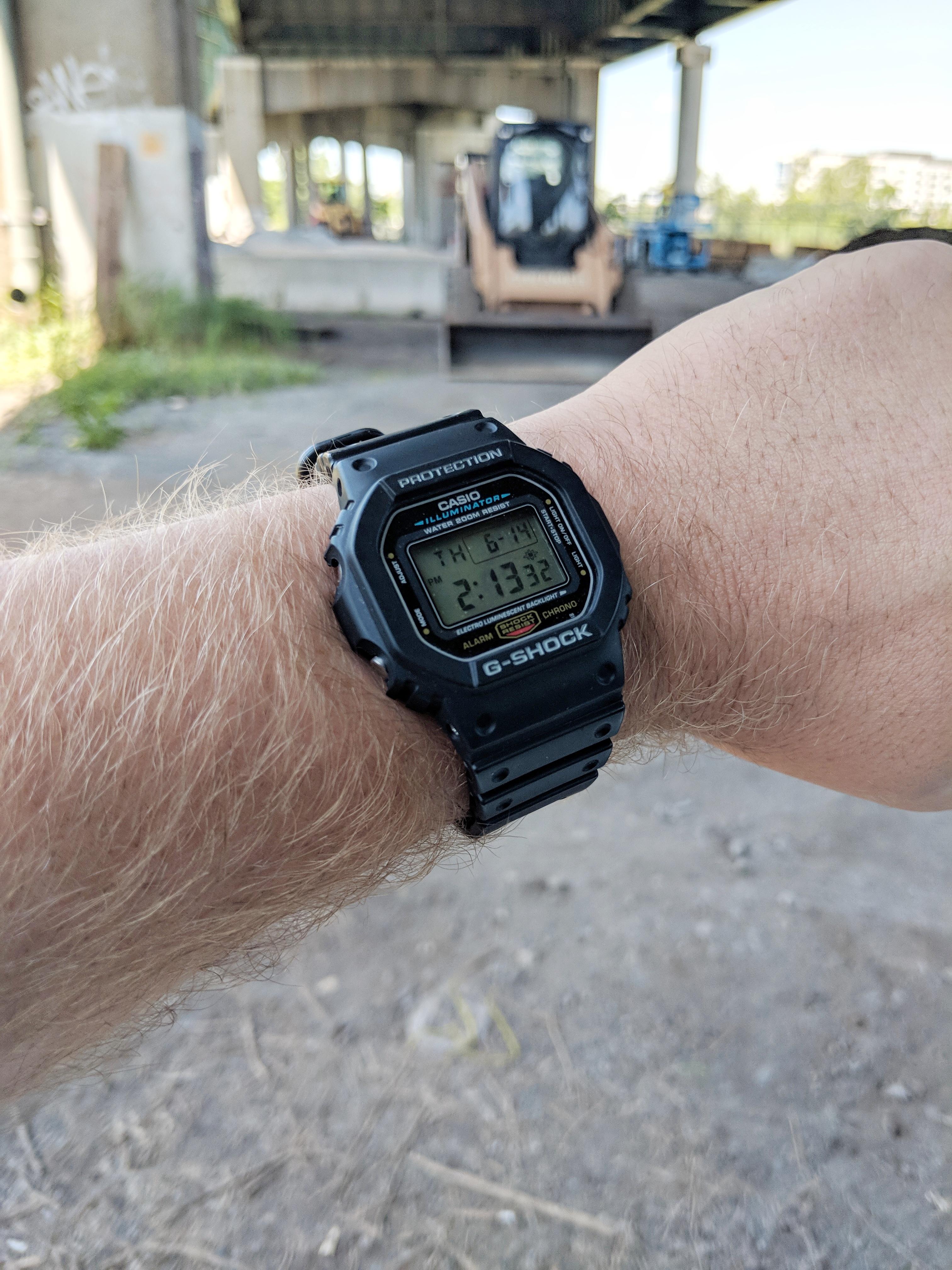[Casio] My dedicated work watch GShock 5600 r/Watches