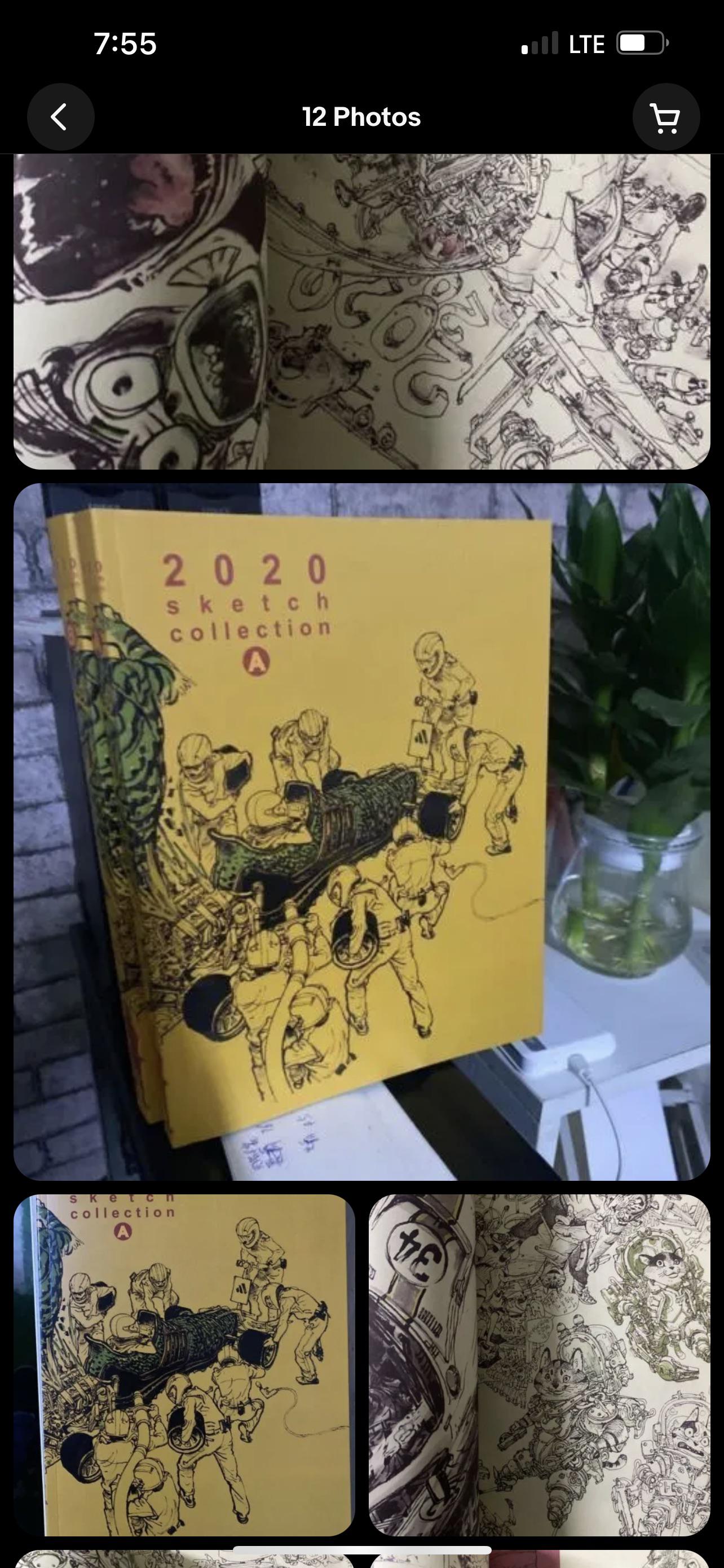 Is this a legit collection sketch book? I can’t seem to find any info