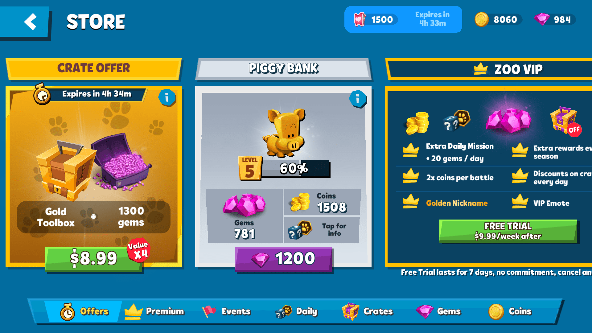 Im saving for piggy bank and im about to complete it. Does anyone know