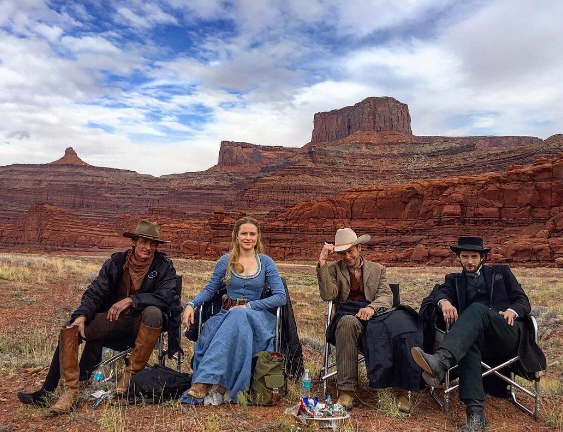 Behind the scenes picture. I love this show and filming at these