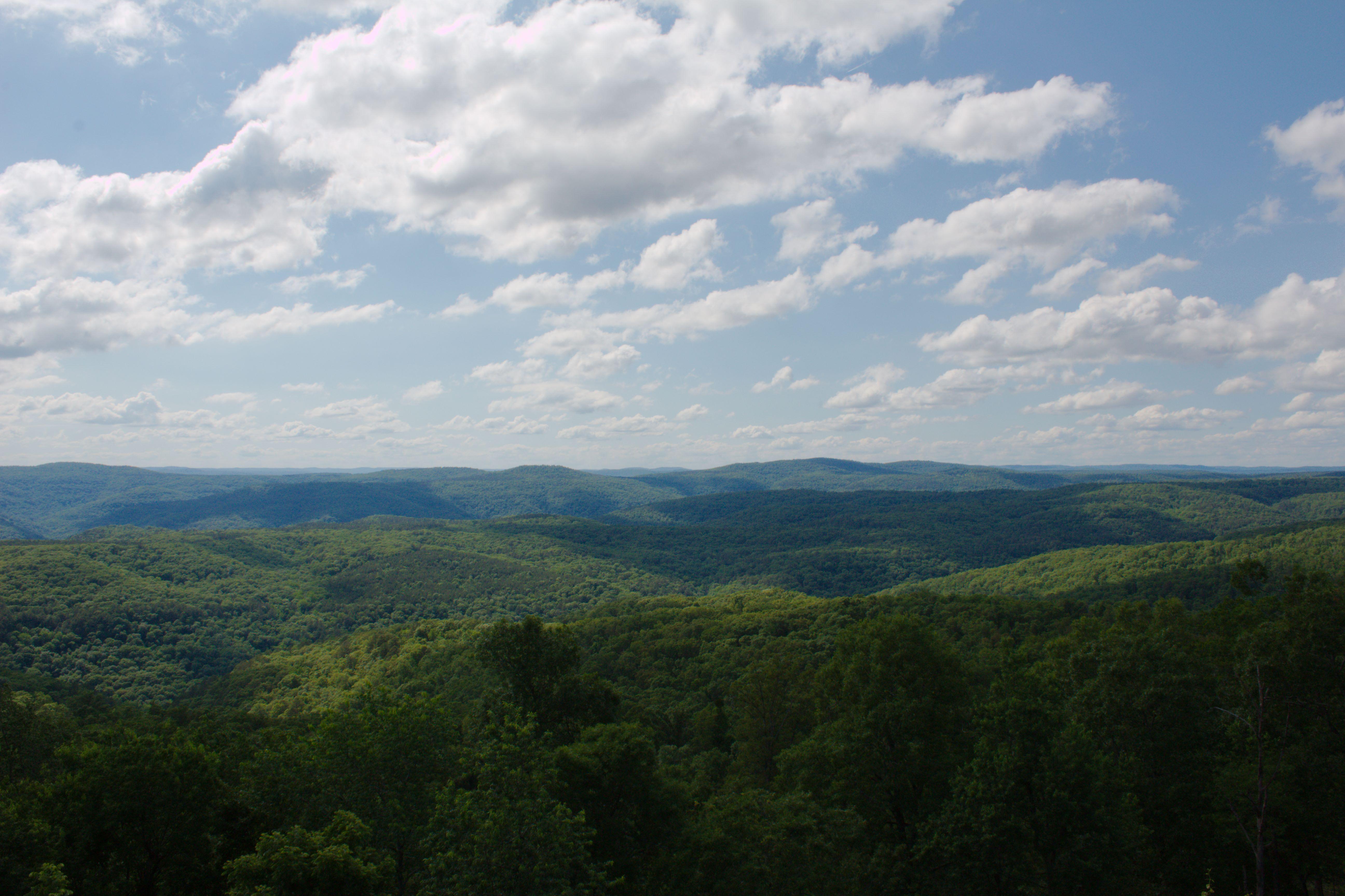 I had to drive twelve seconds out of the way into a scenic overlook