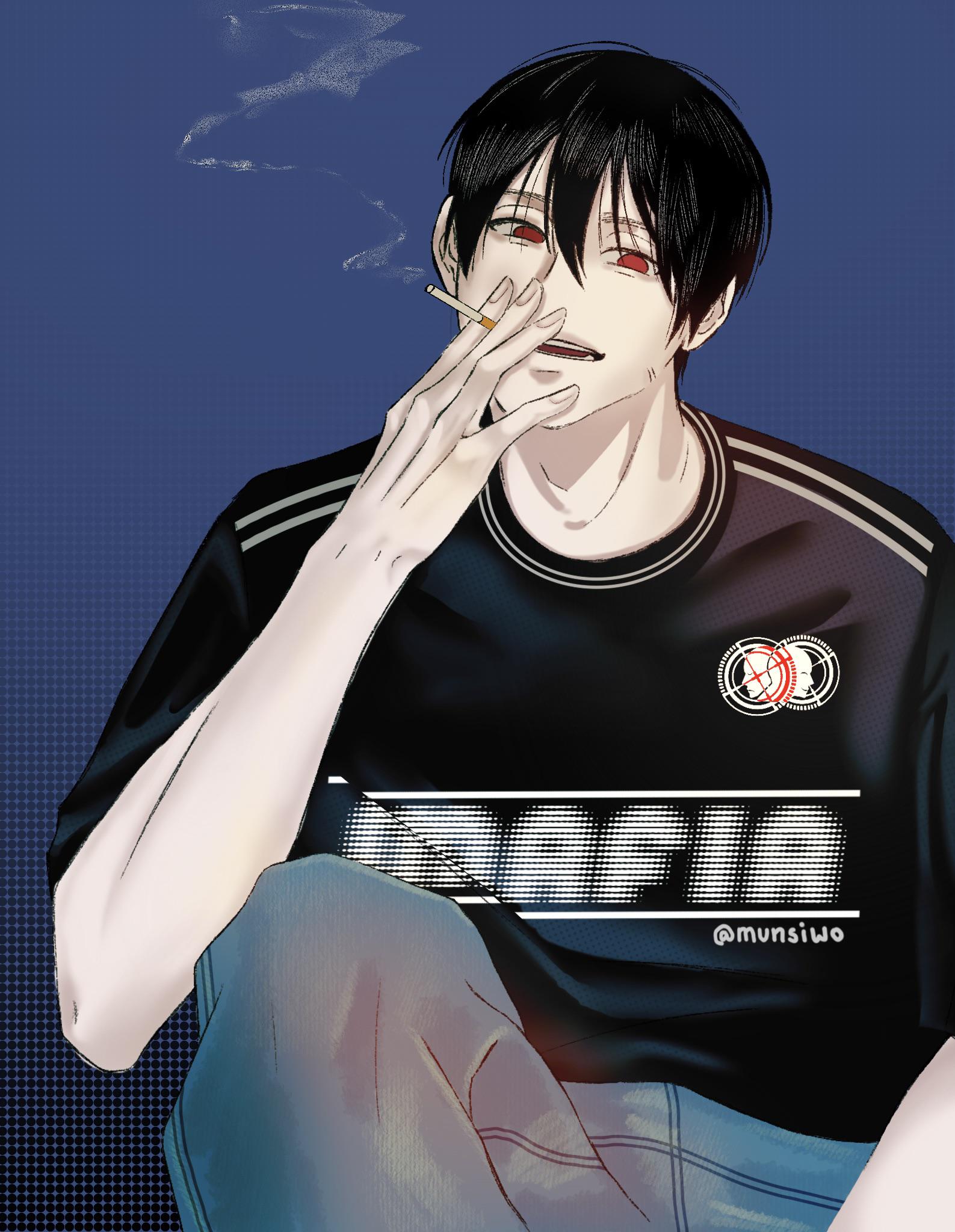 I have been reading one too many sports manhwa so here is mafia fanart