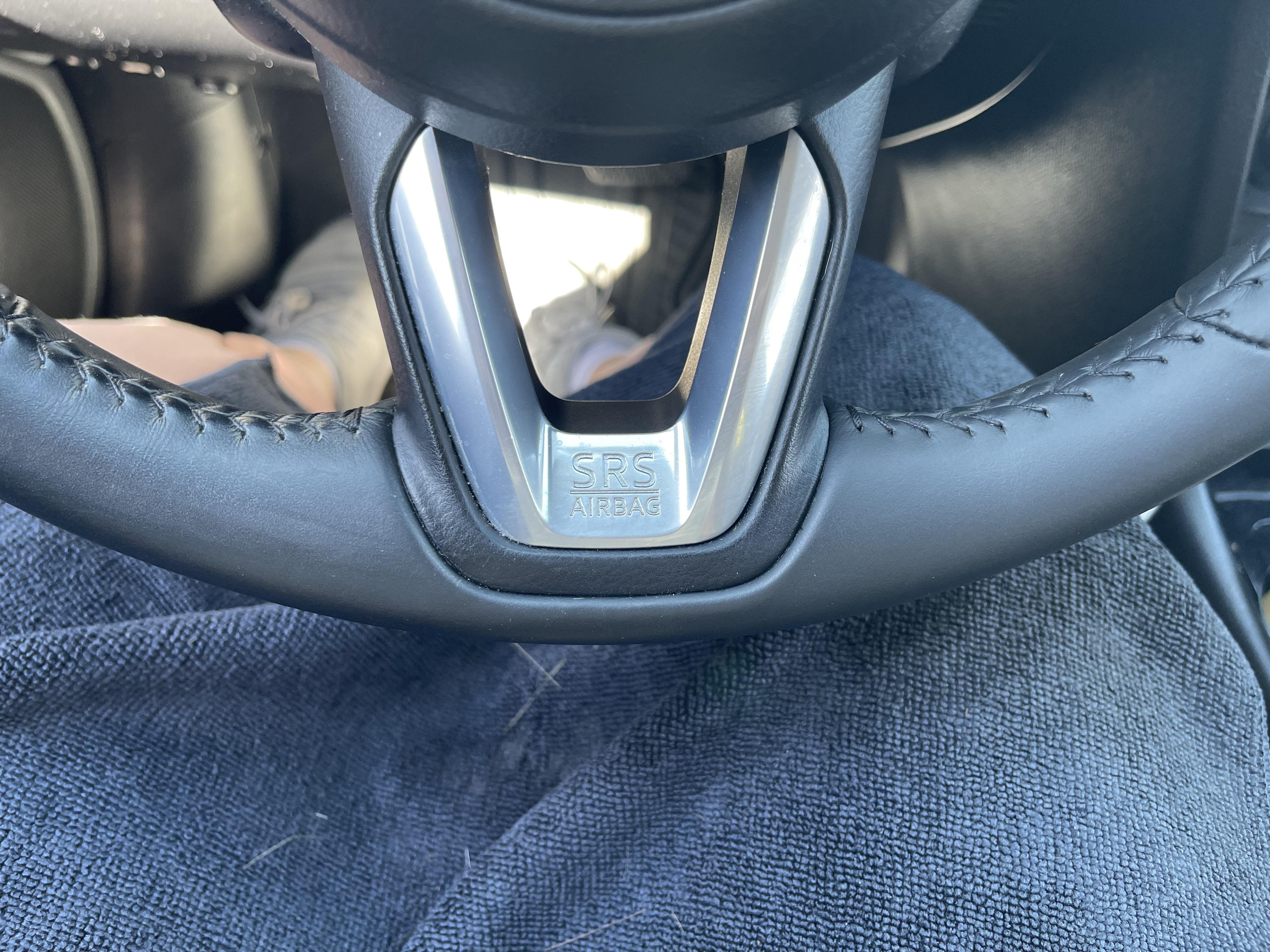 Shout out to Reddit for teaching me how to clean leather steering