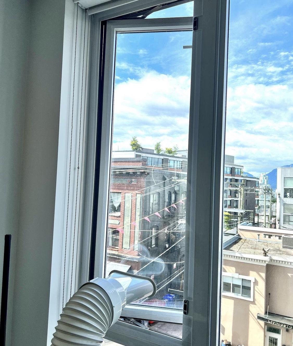 on companies that create window vents for portable AC