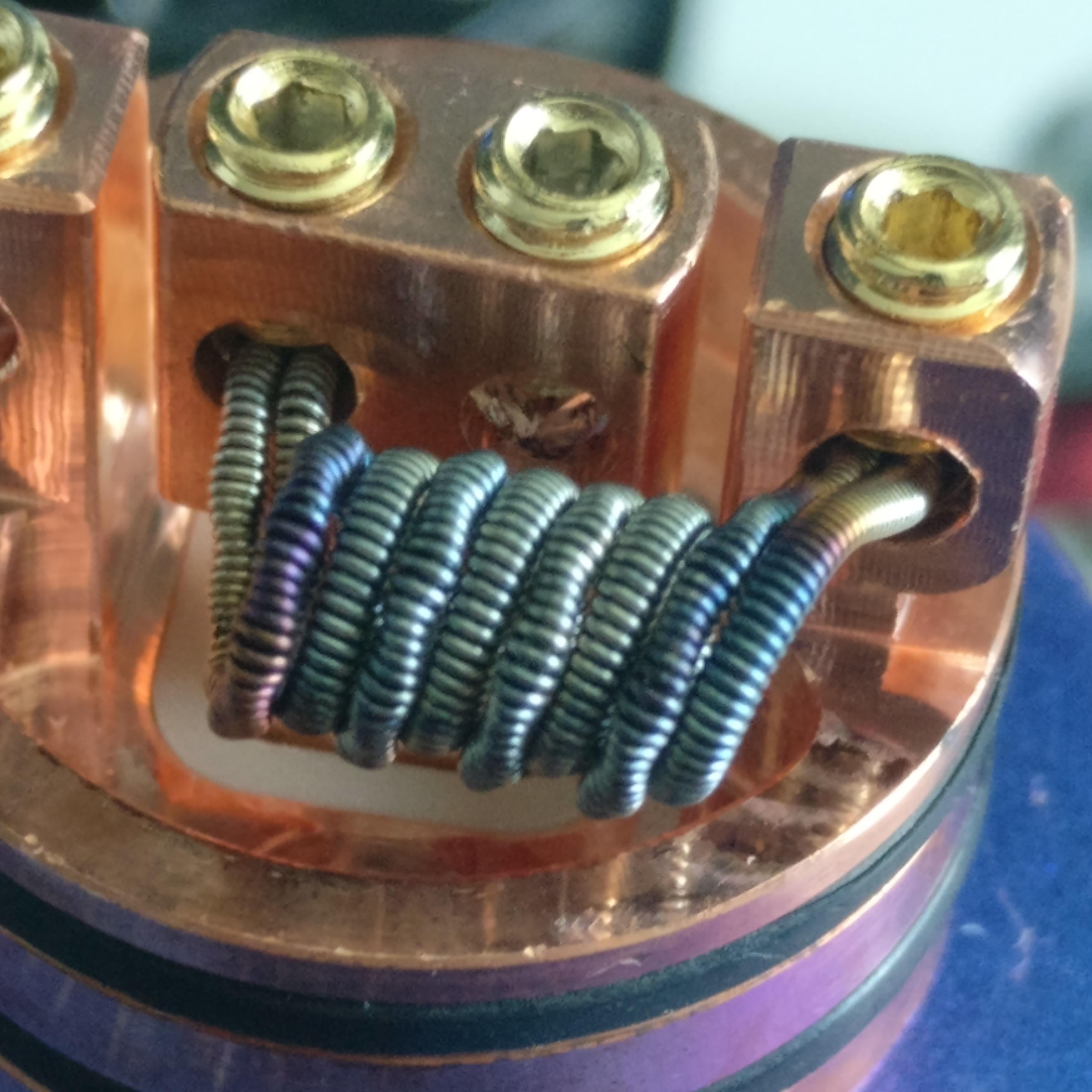 Started building coils a while ago. Here is my first parallel coil