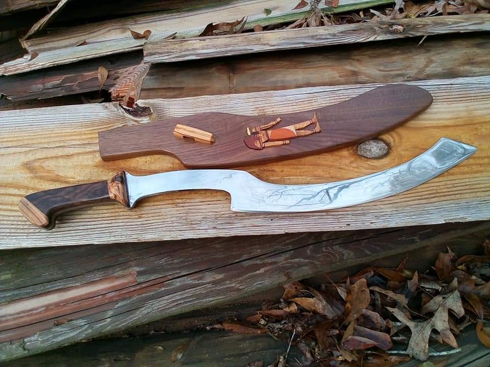 New 20 inch steel Khopesh arrived today! USPS only took 3 days from